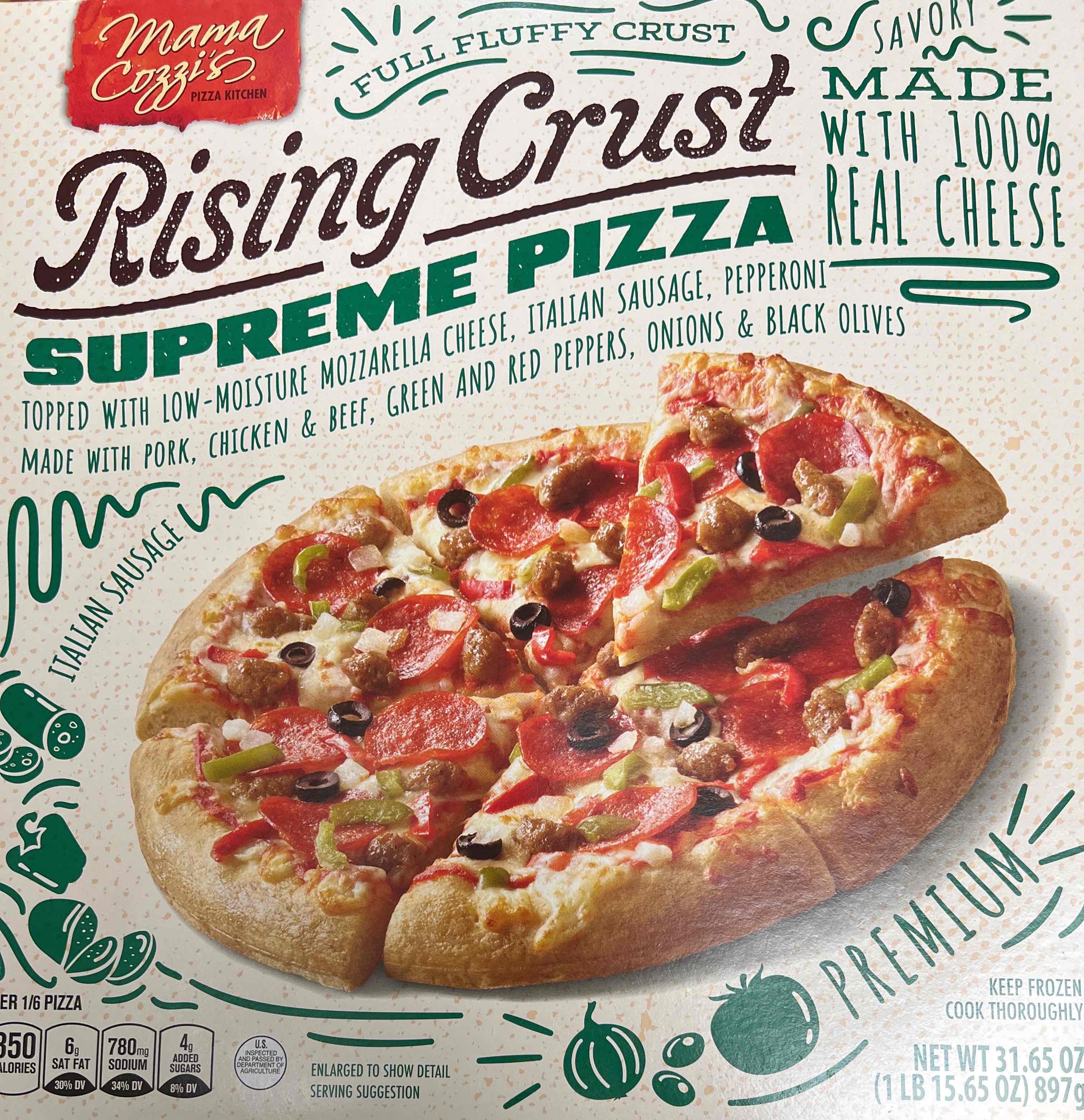 Rising Crust Supreme Pizza