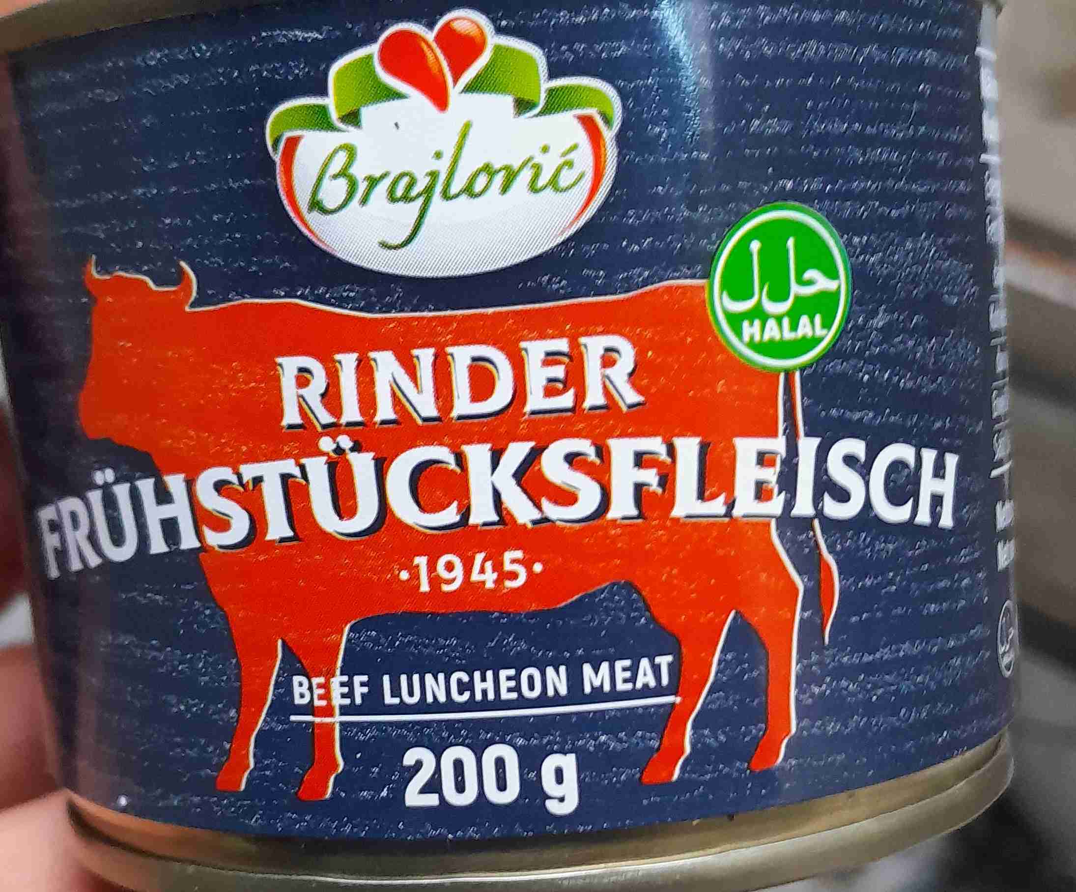 Rinder-Frühstücksfleisch