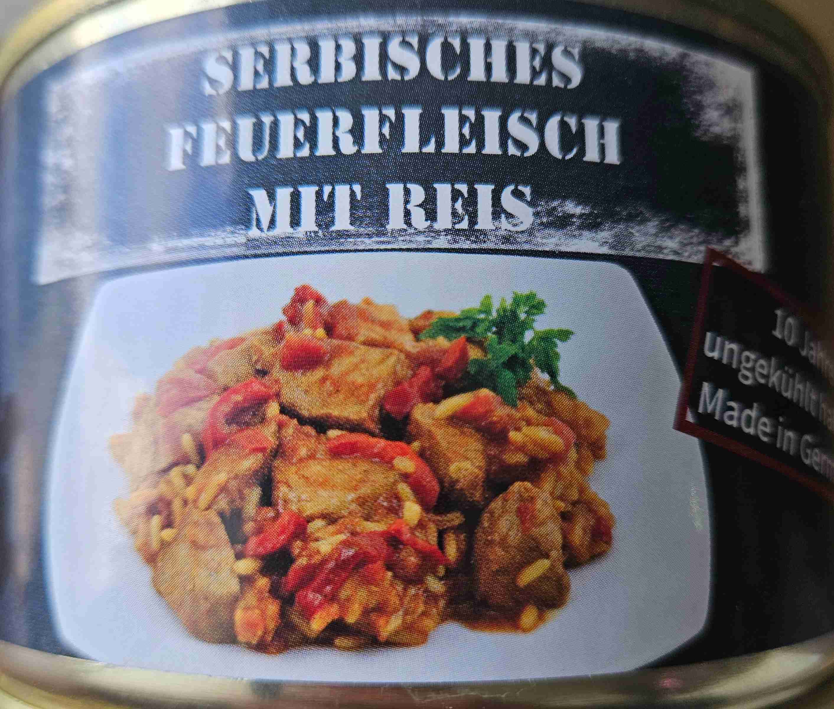 Serb.Feuerfleidch m. Reis
