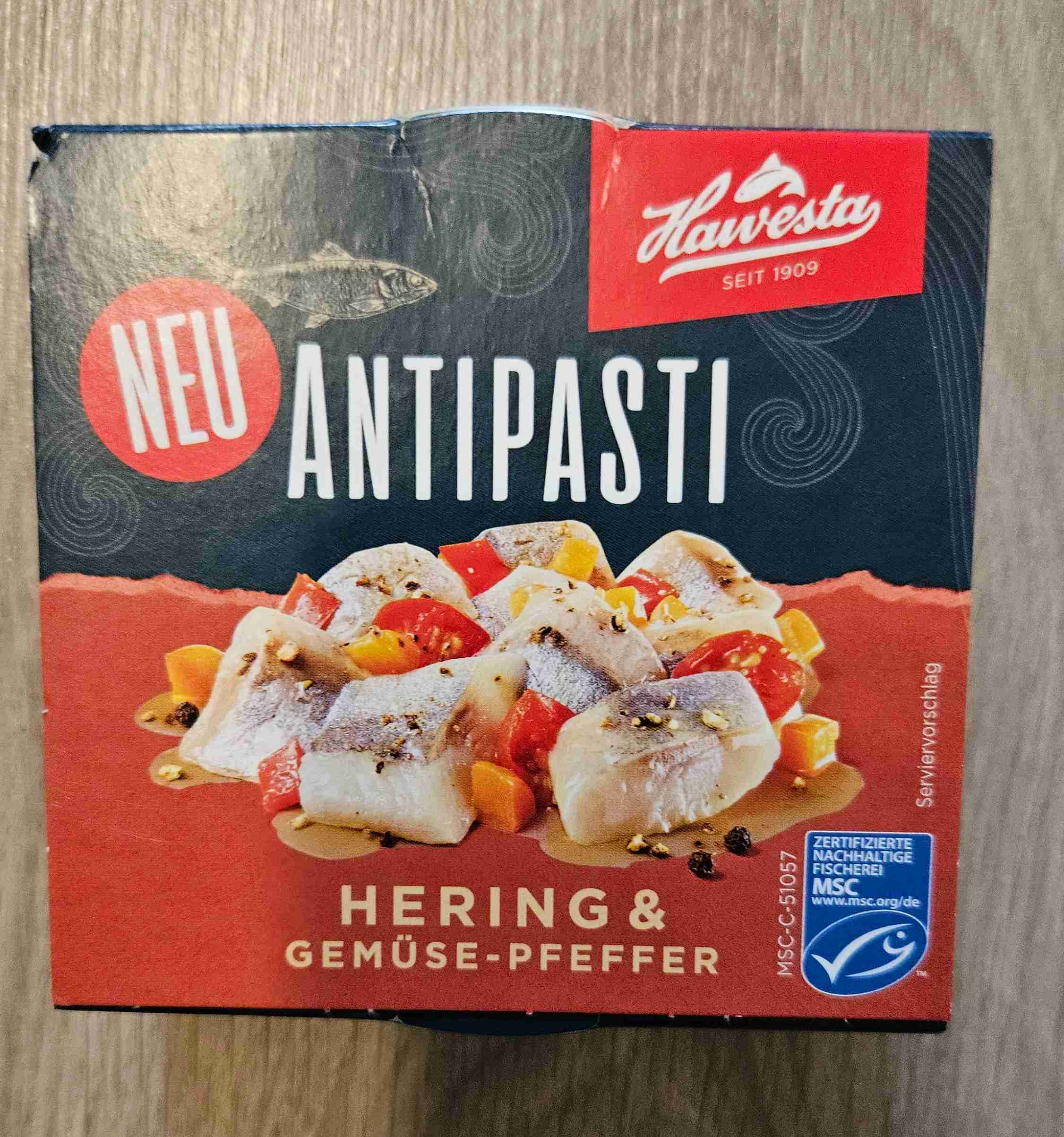 Hering & Gemüse-Pfeffer