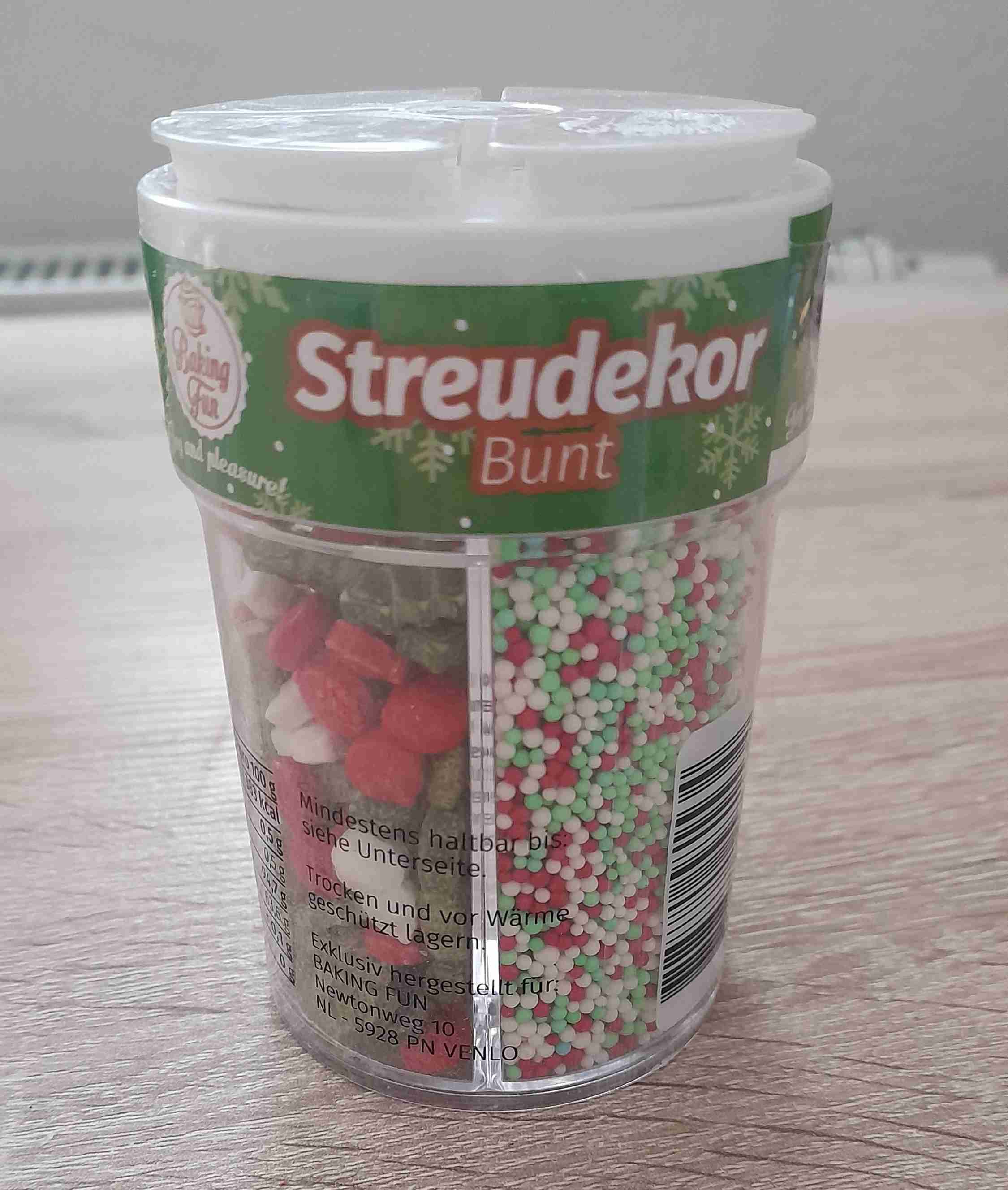 Streudekor Bunt