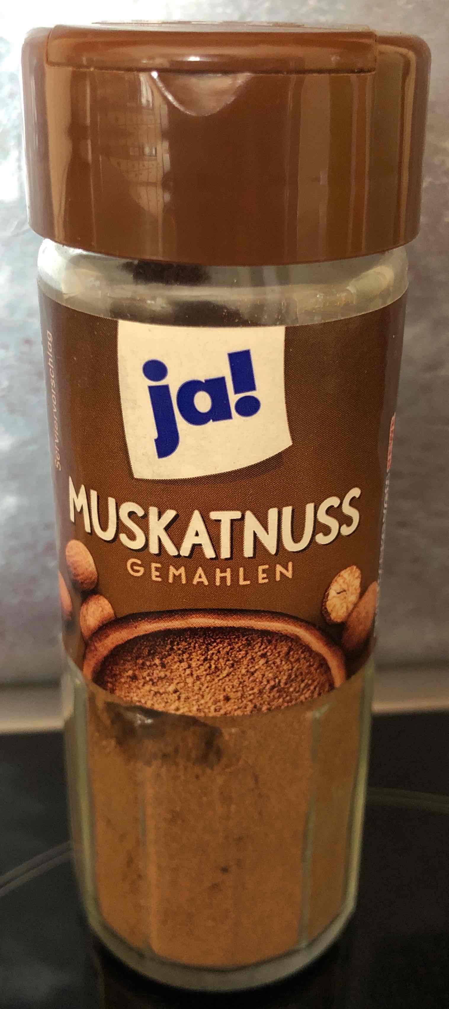 Muskatnuss gemahlen