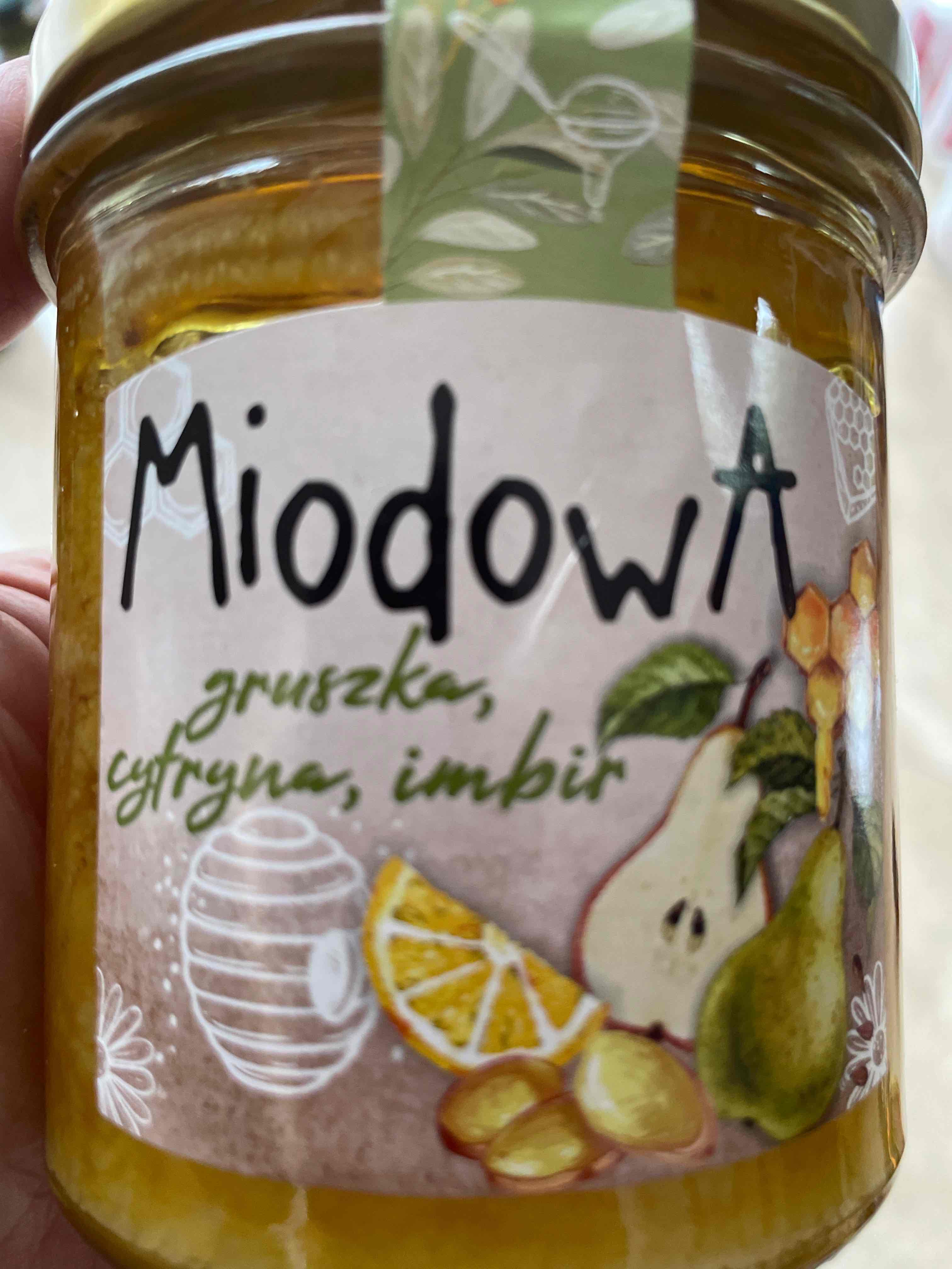Miodowa gruszka, cytryna, imbir