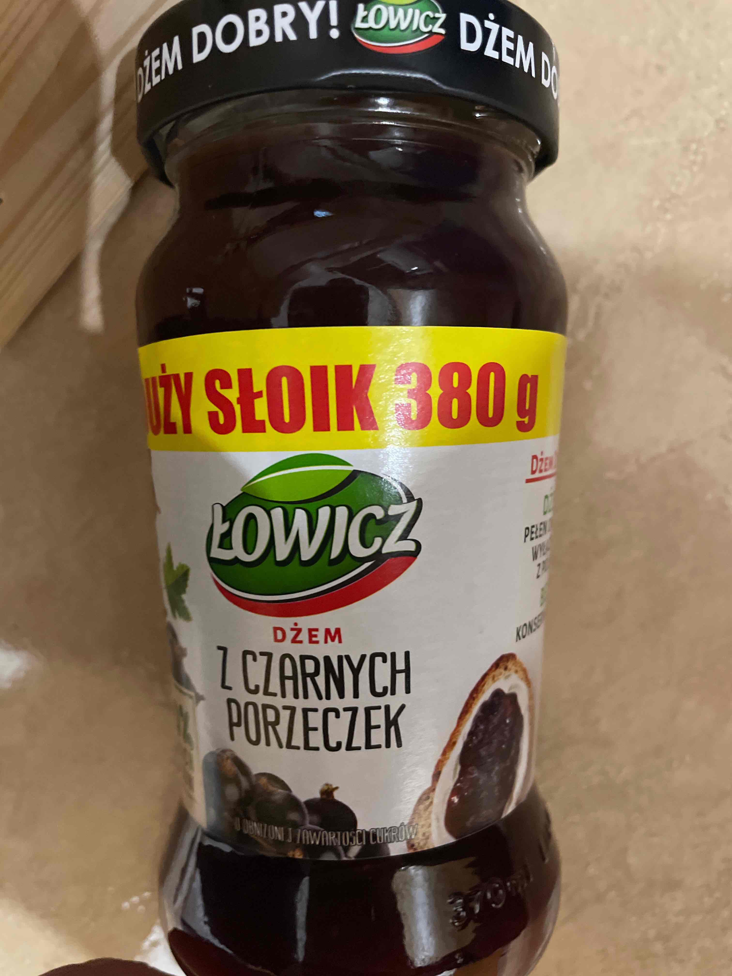 Dżem z czarnych porzeczek
