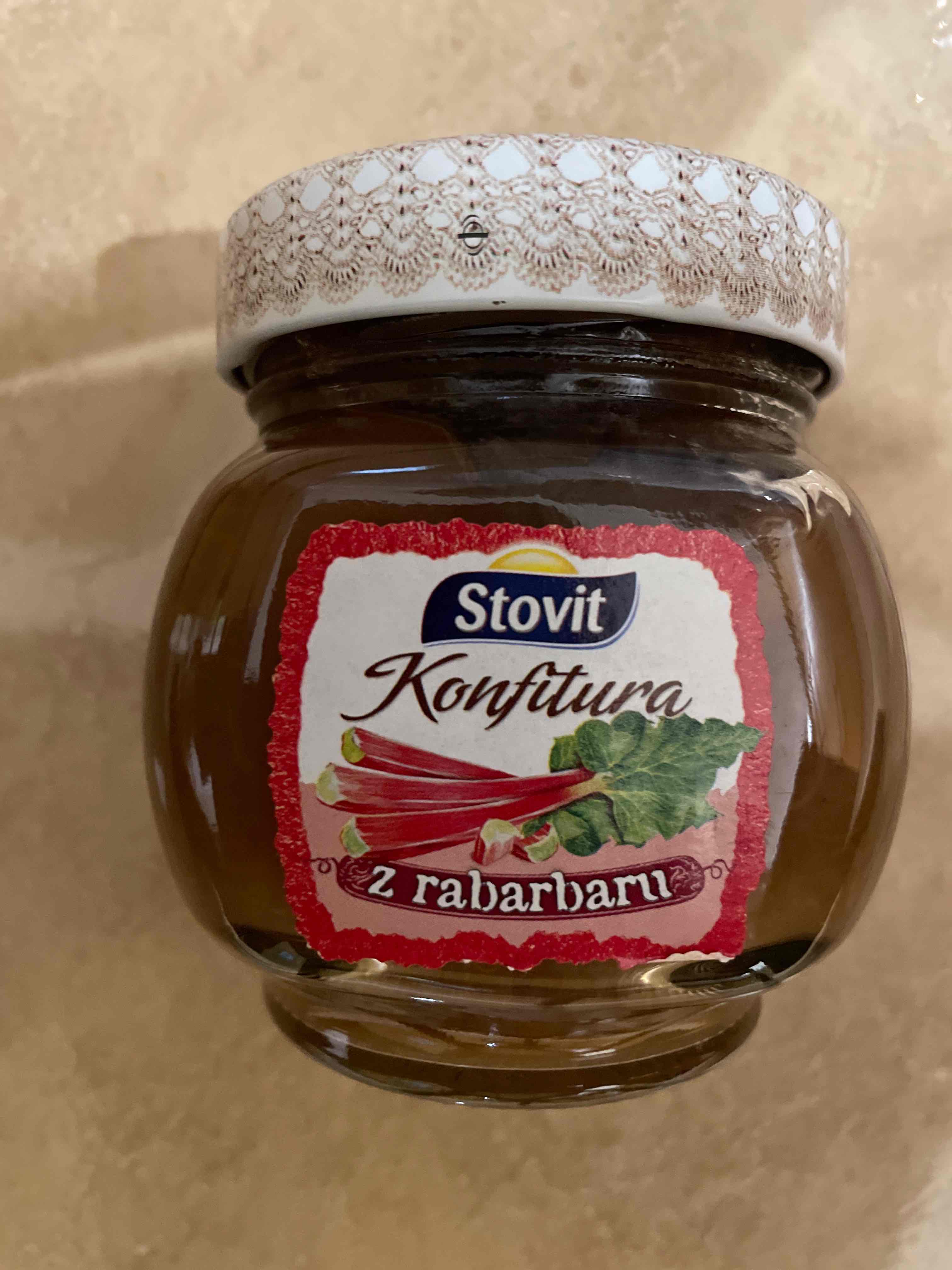 Konfitura z rabarbaru