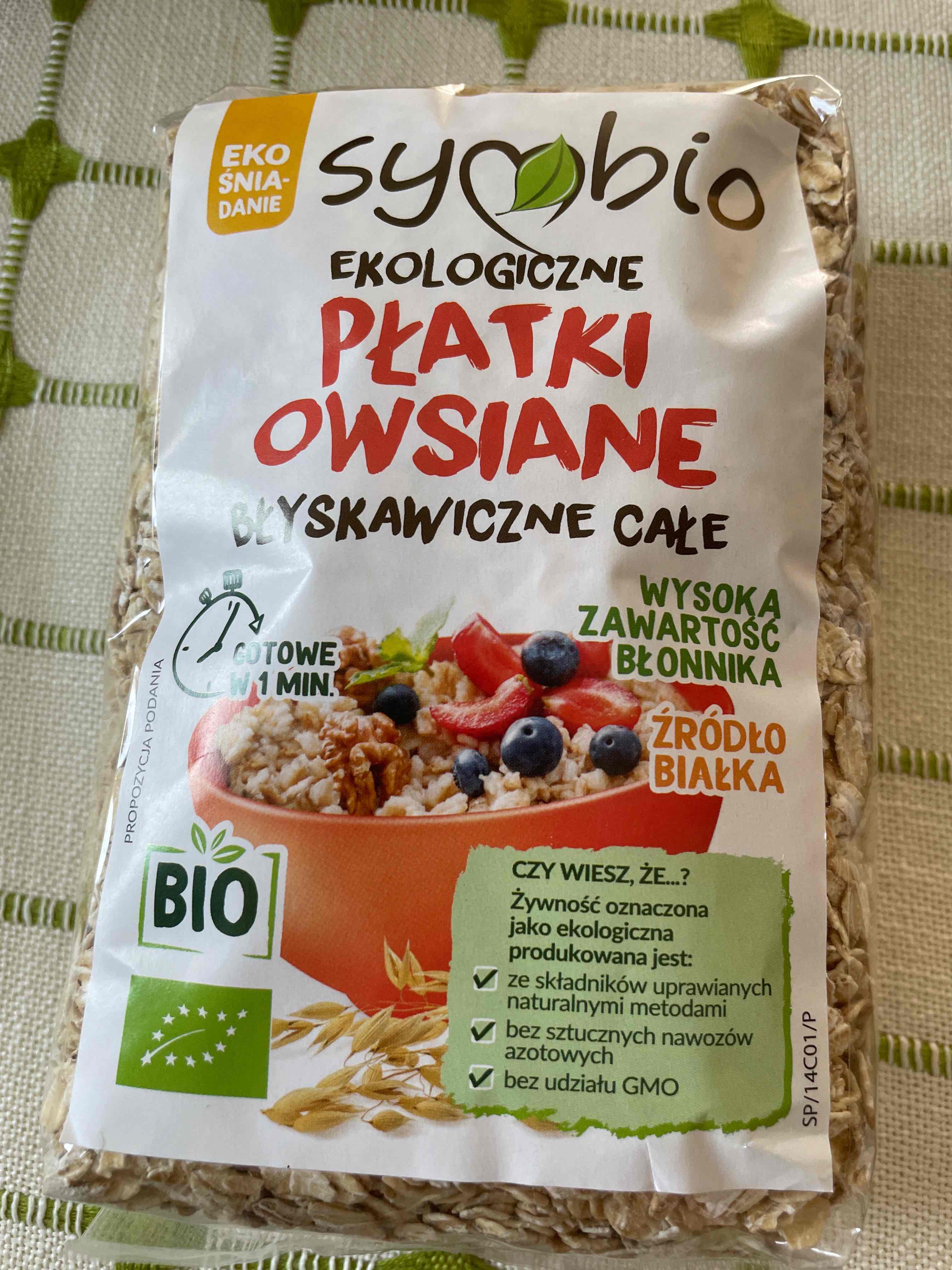 Płatki owsiane błyskawiczne