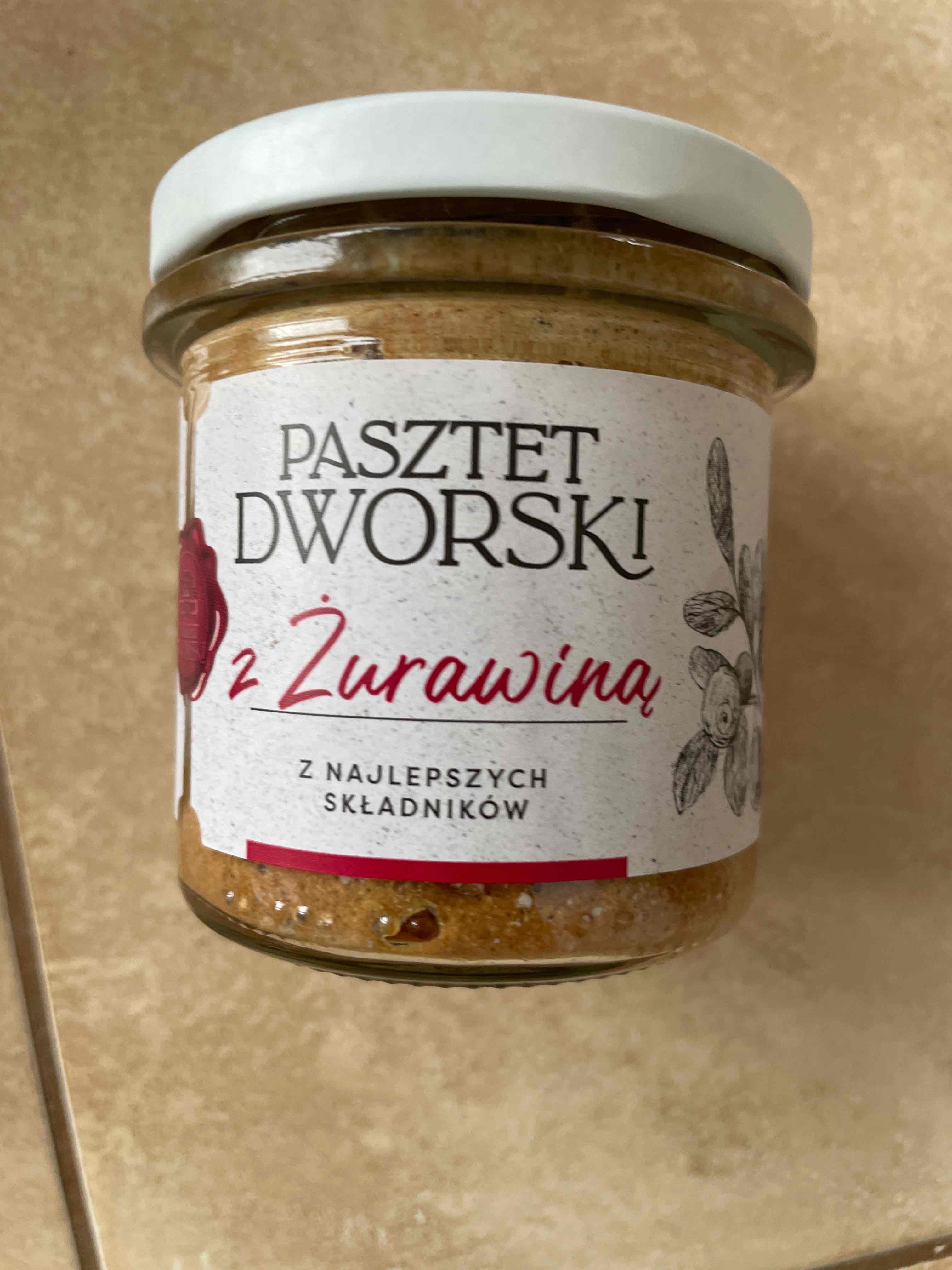 Pasztet dworski z żurawiną