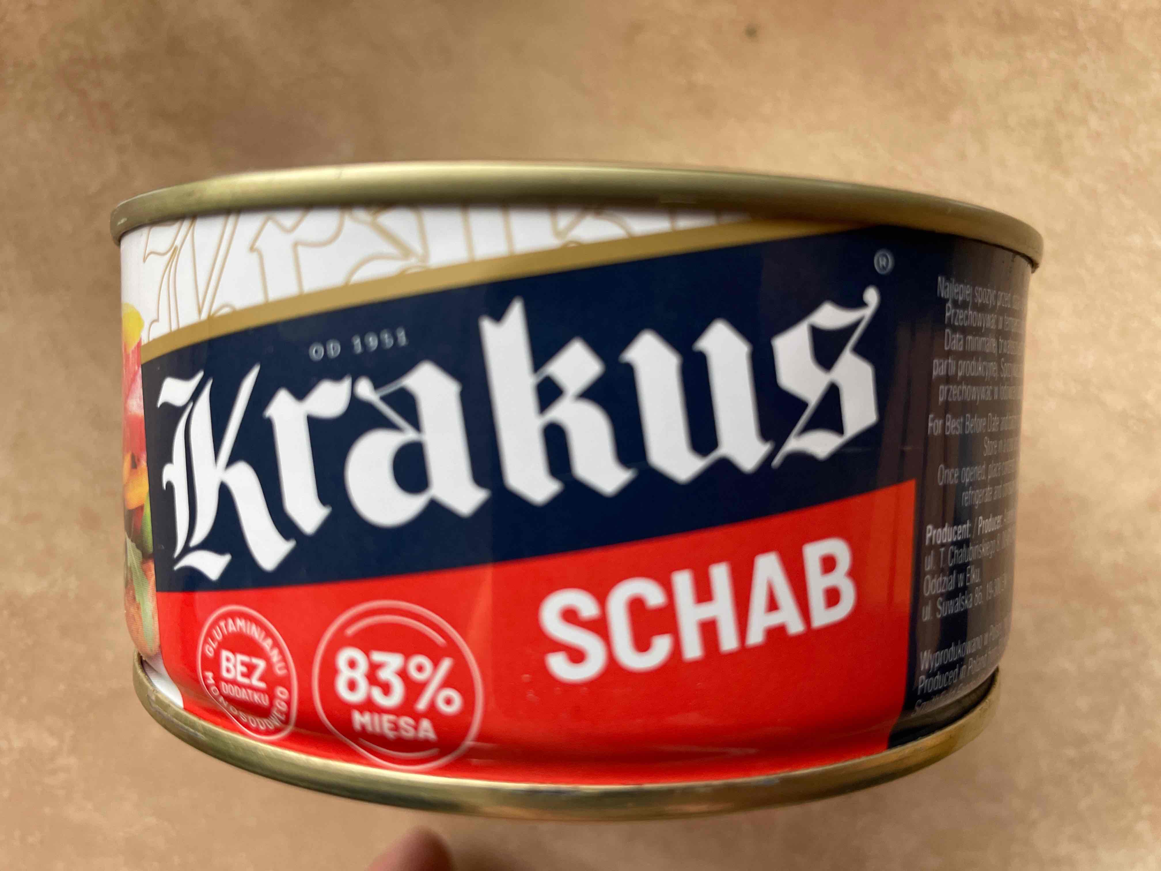 Schab 83% mięsa
