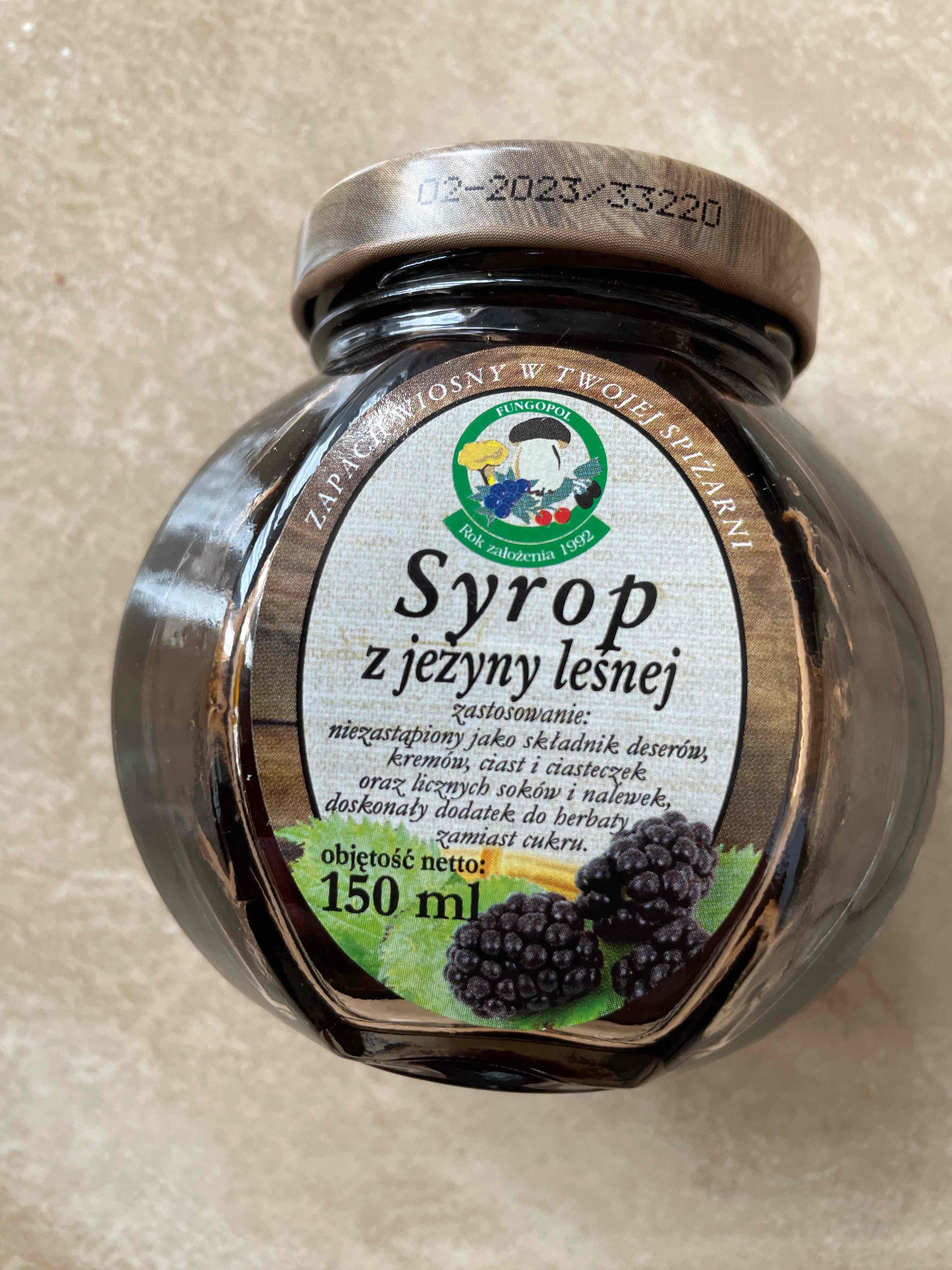 Syrop z jeżyny leśnej