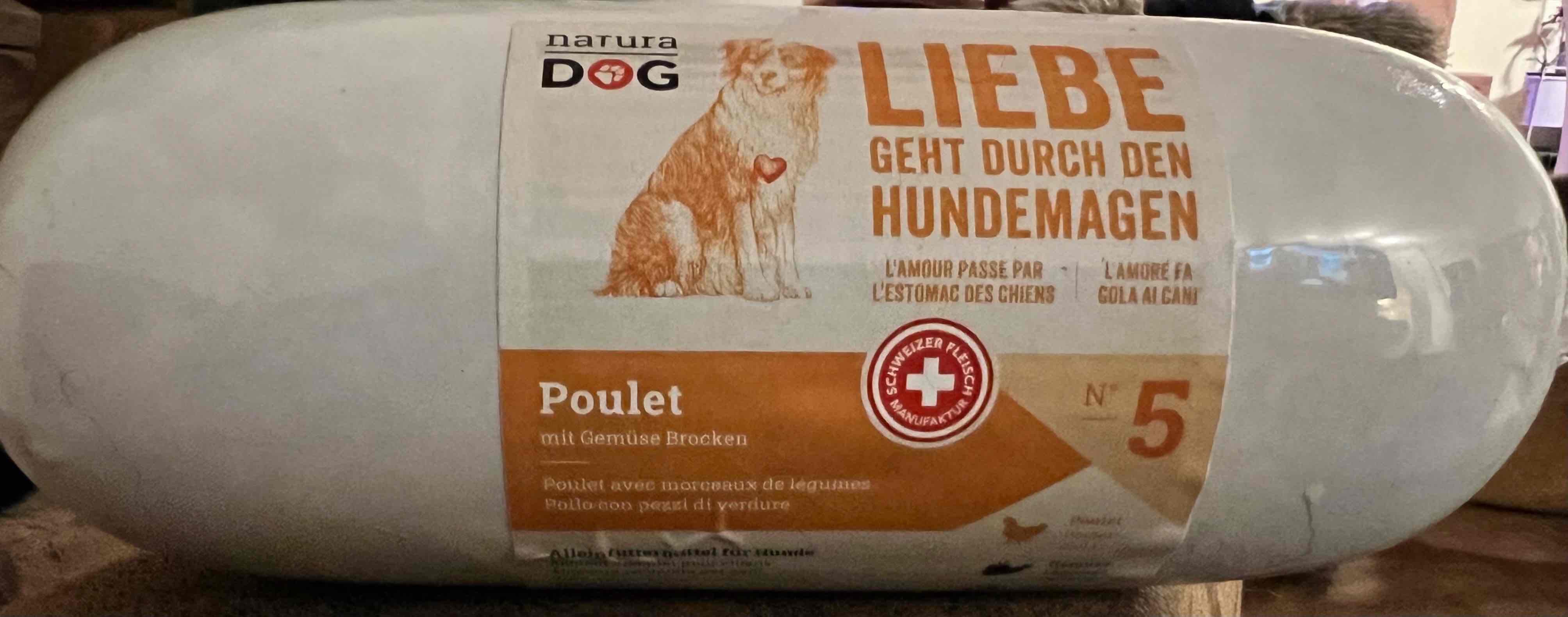 Hundewurst Poulet mit Gemüse Brocken