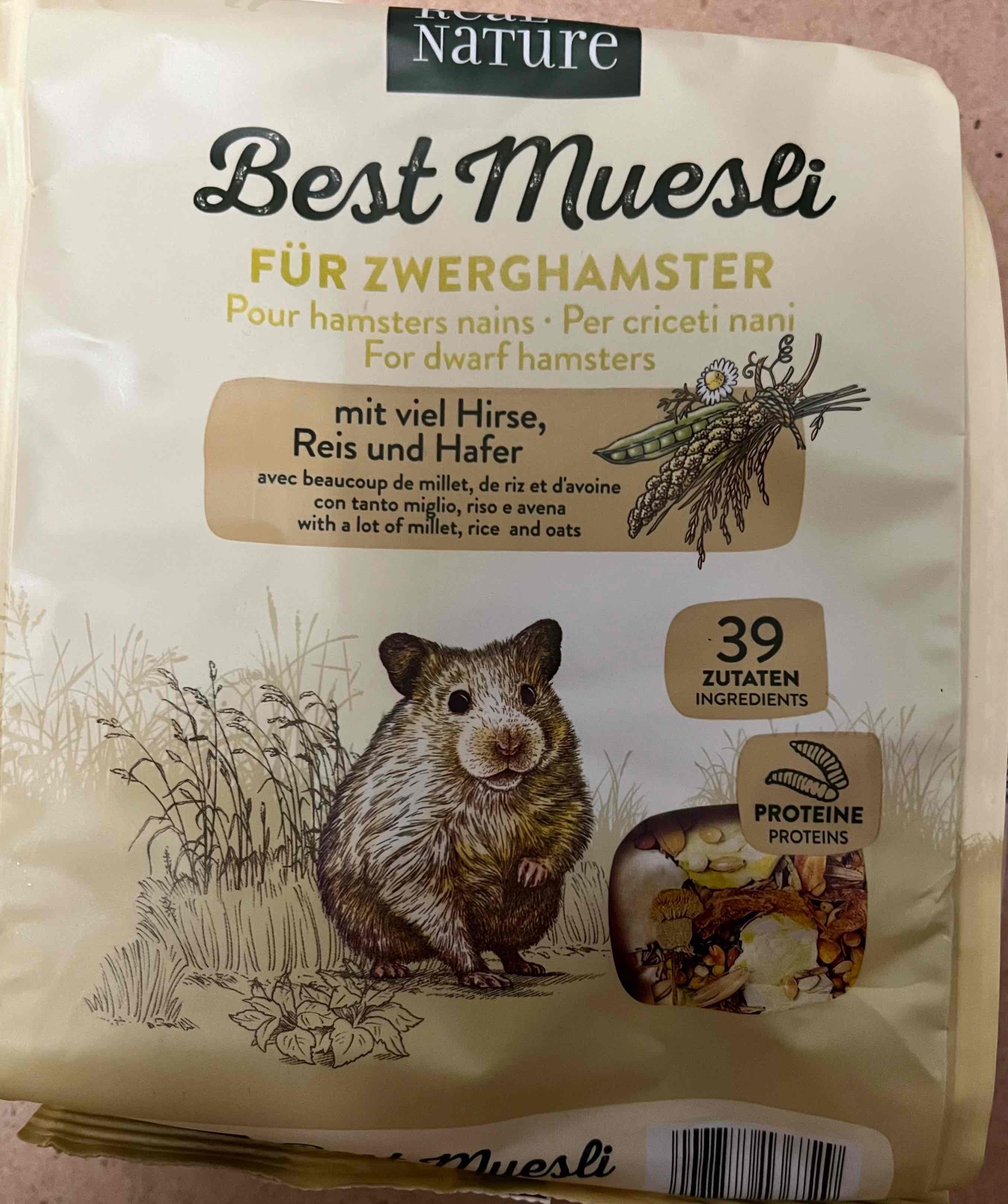 Best Muesli für Zwerghamster