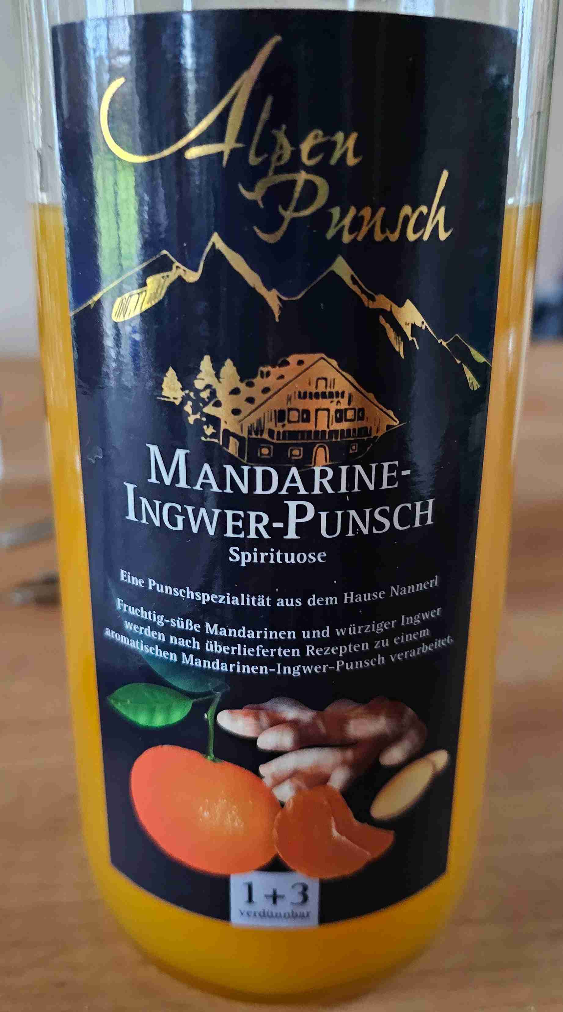 Mandarine-Ingwer Punsch