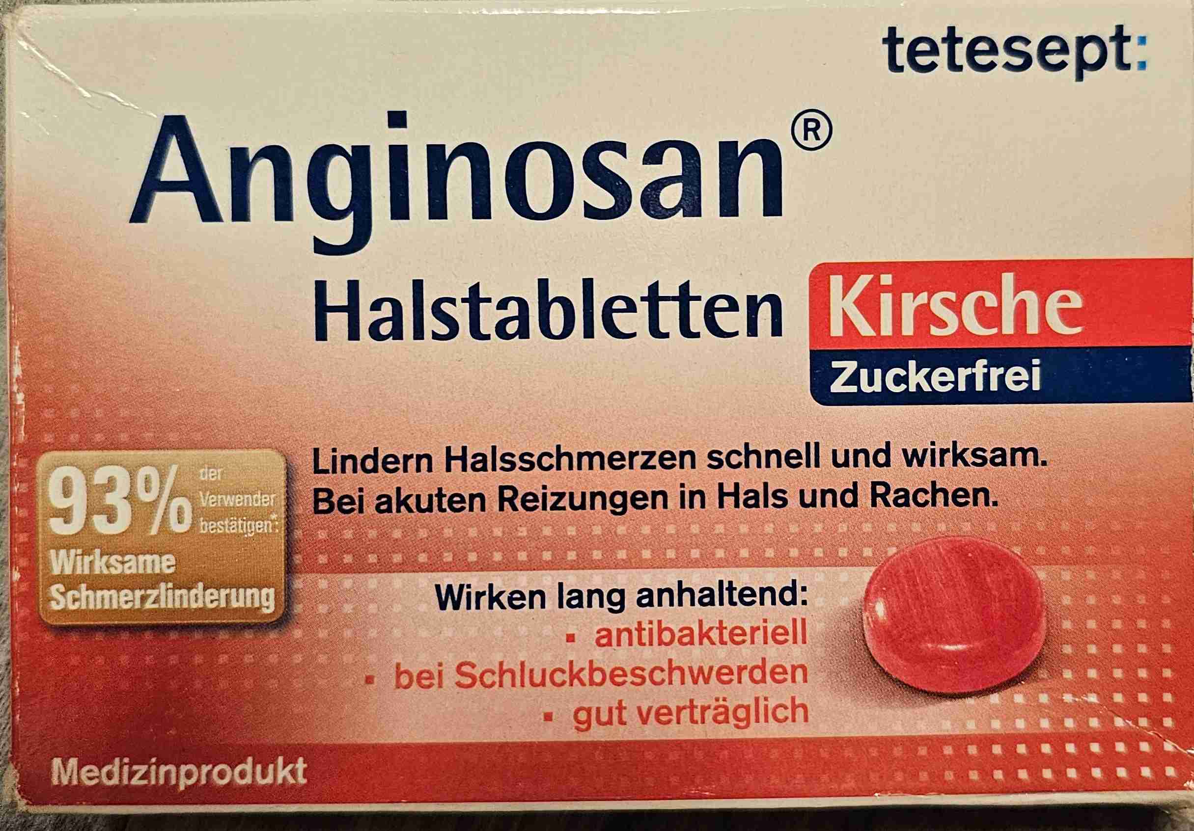Anginosan Halstabletten Kirsche