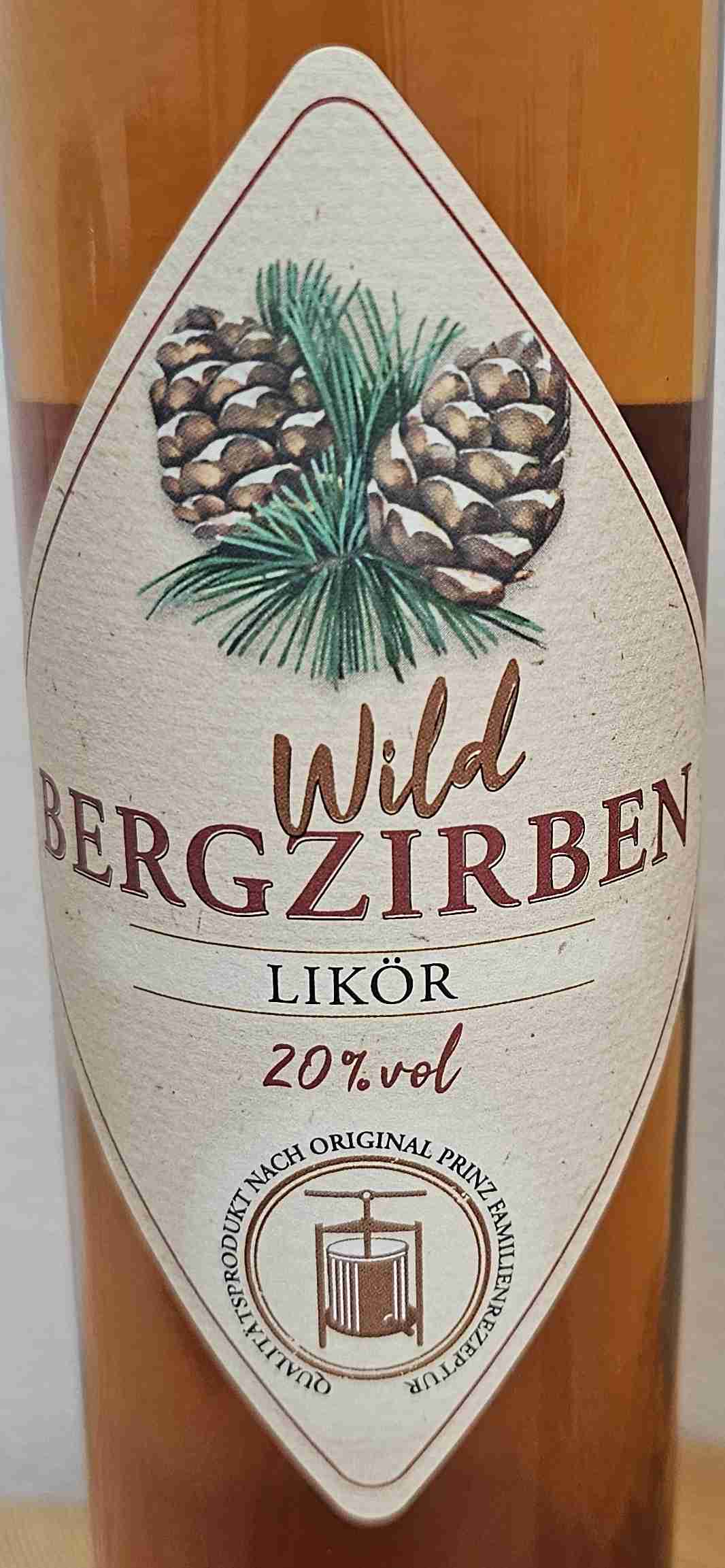 Wild Bergzirben Likör