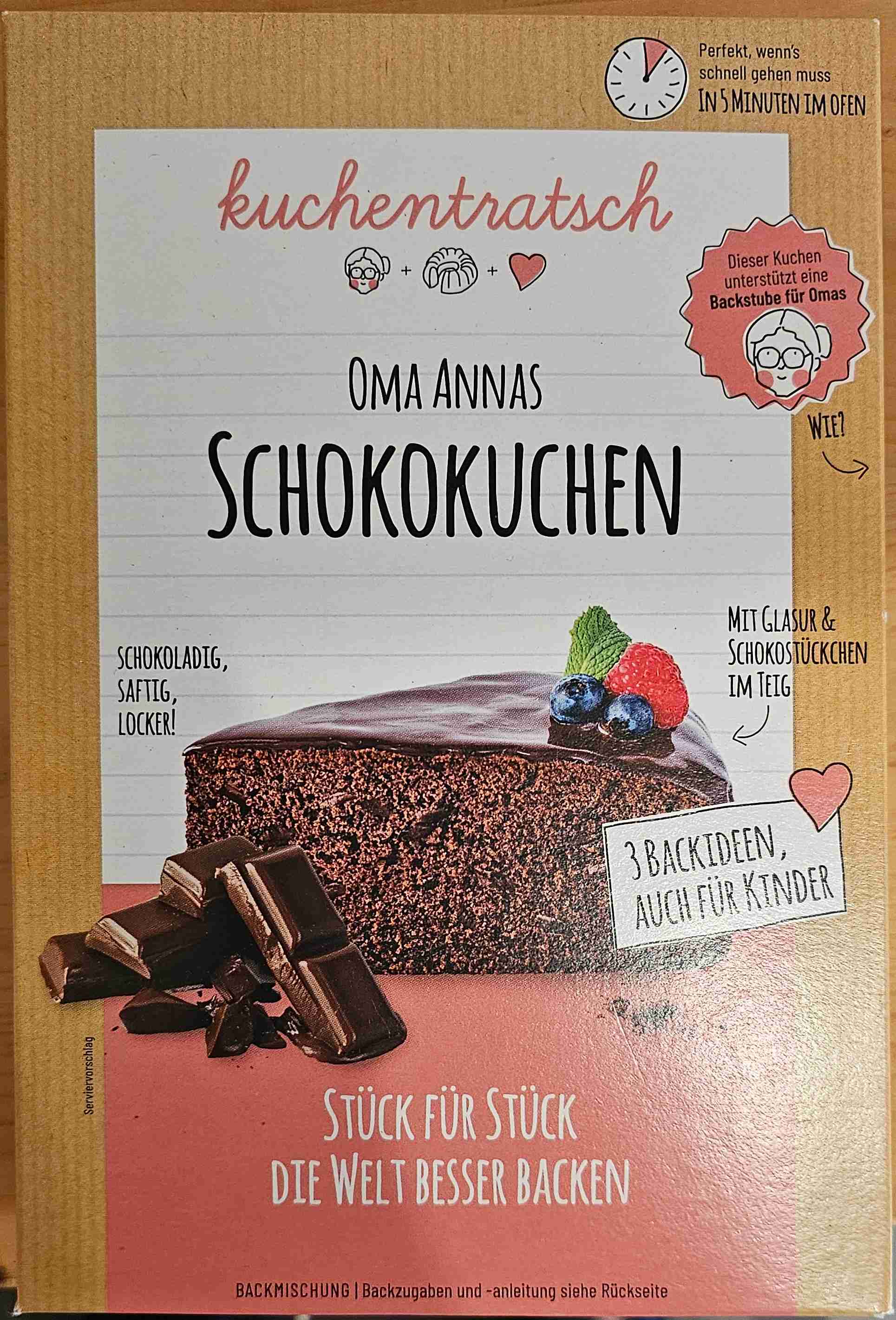 Backmischung - Schokokuchen