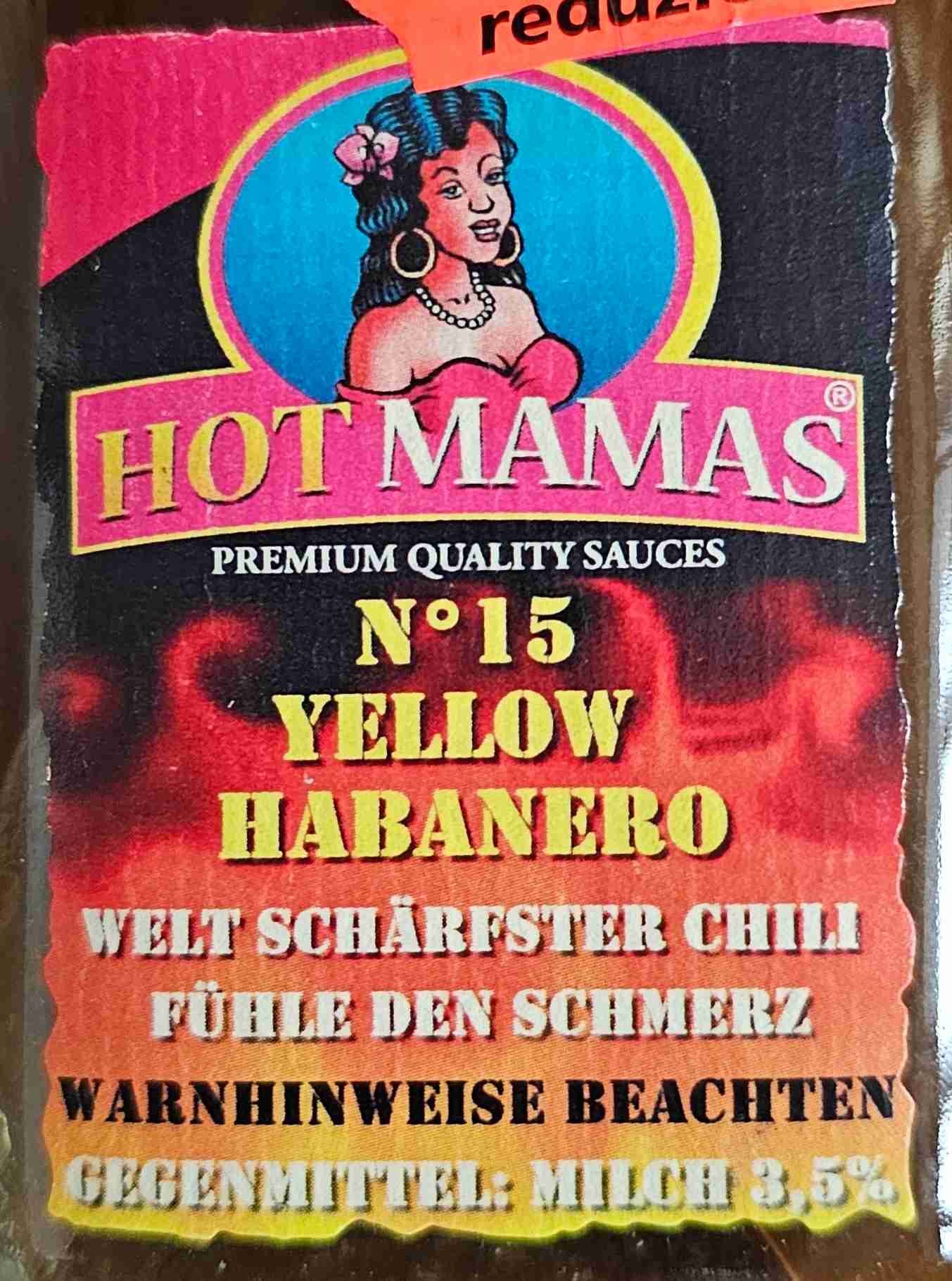 Yellow Habanero No. 15