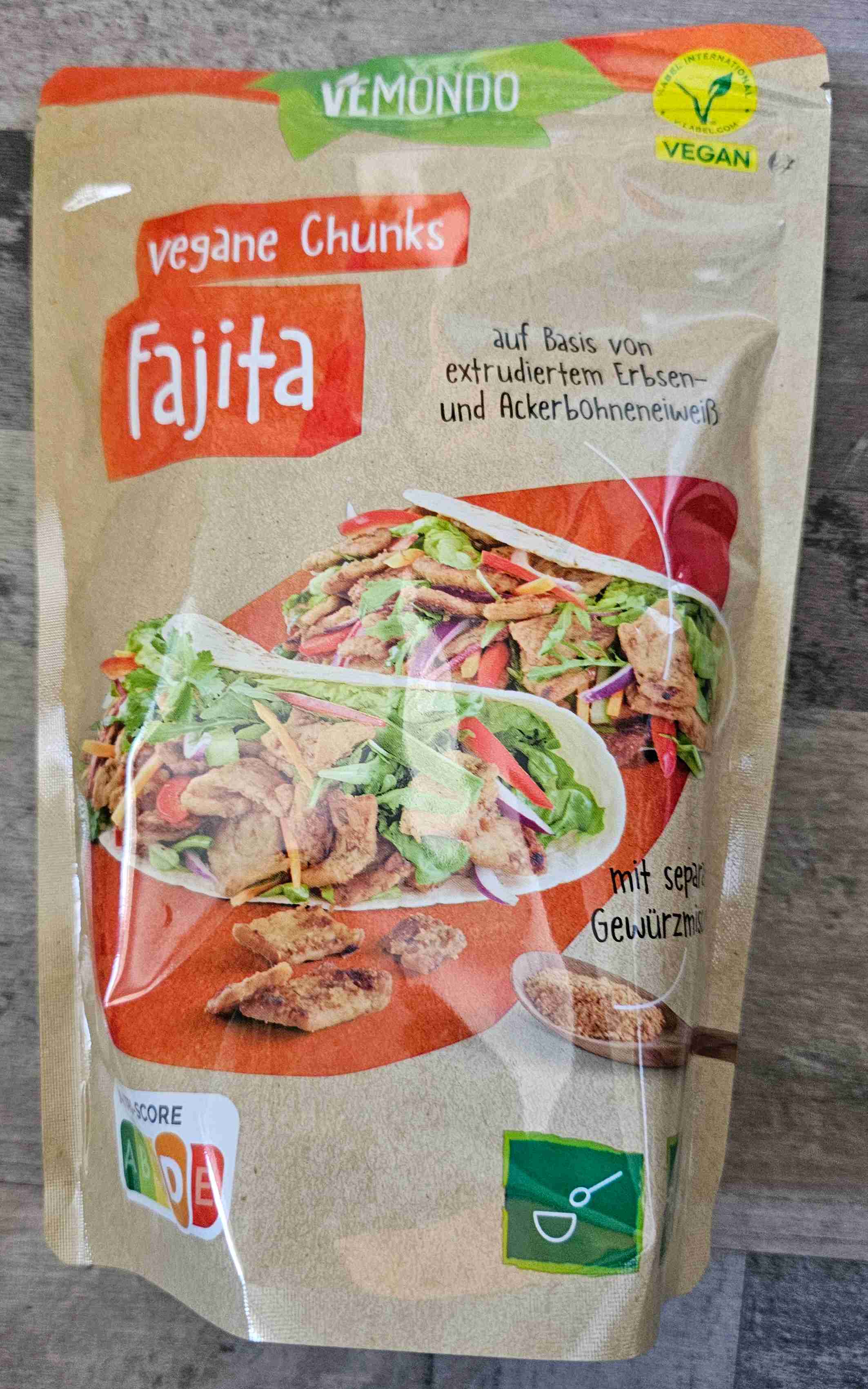 Vegane Chunks - Fajita