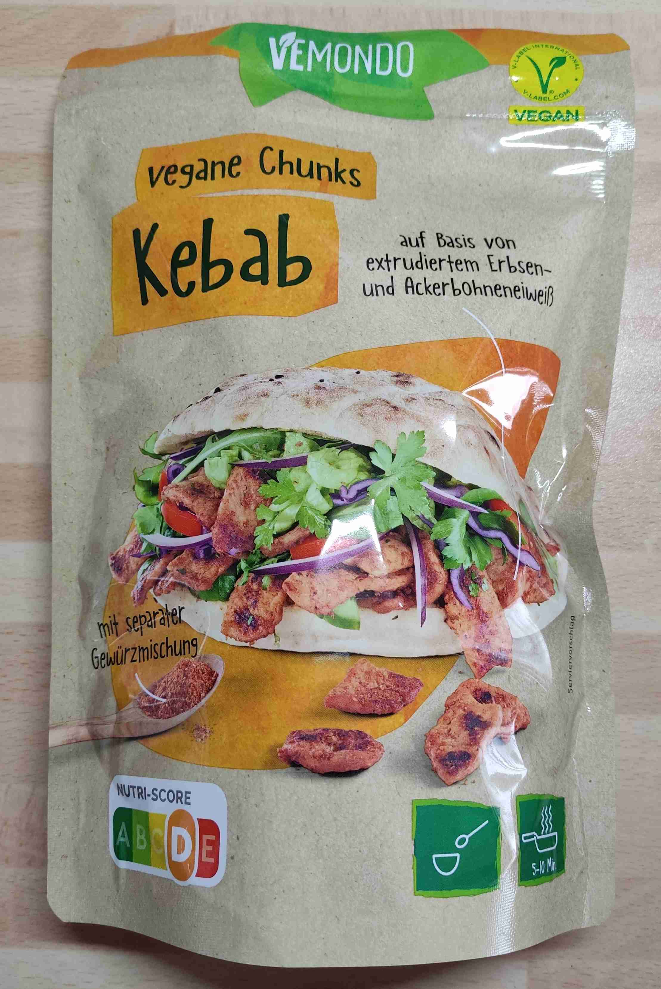 Vegane Chunks 'Kebab'