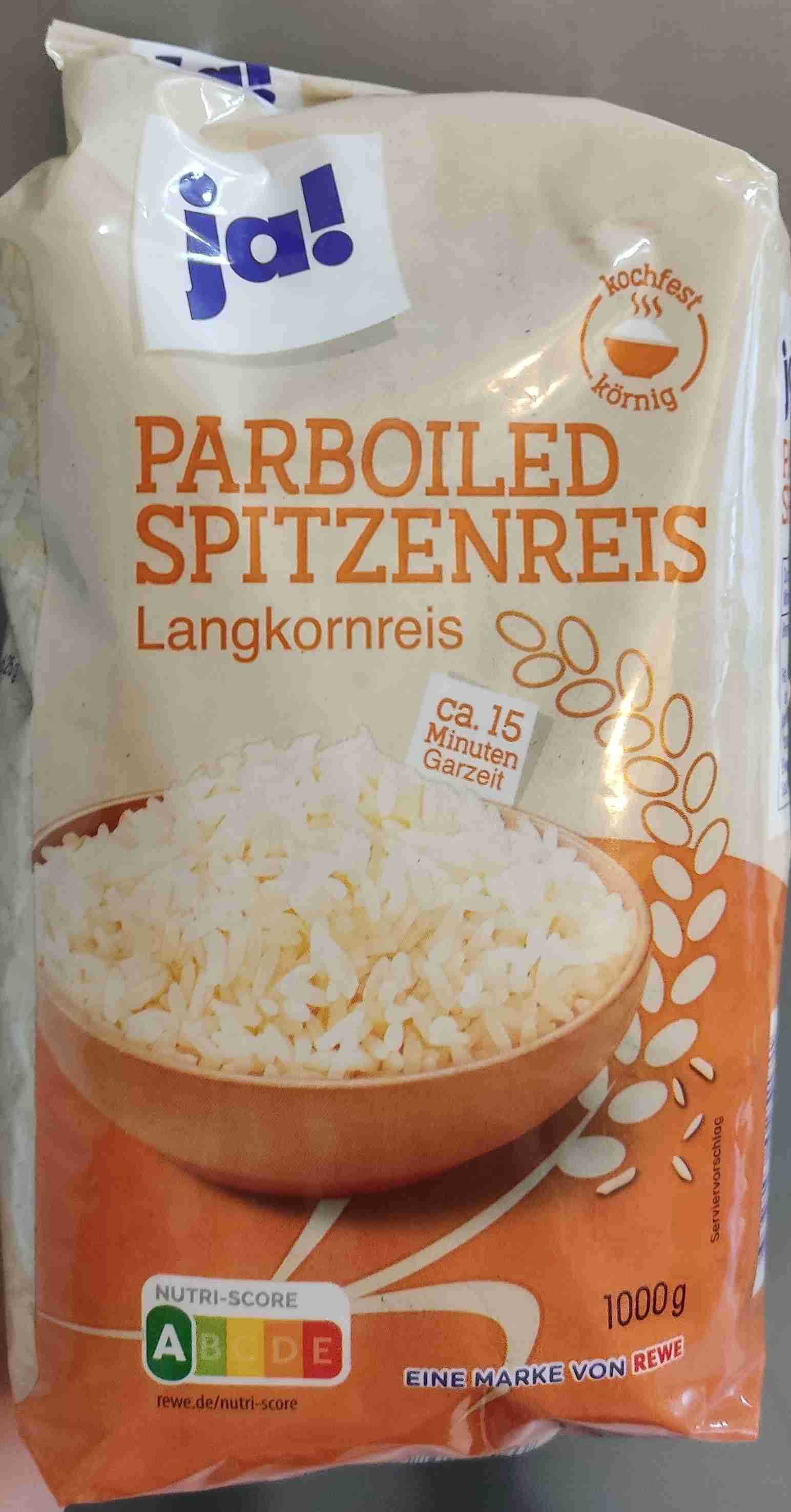 Parboiled Spitzenreis Langkornreis 