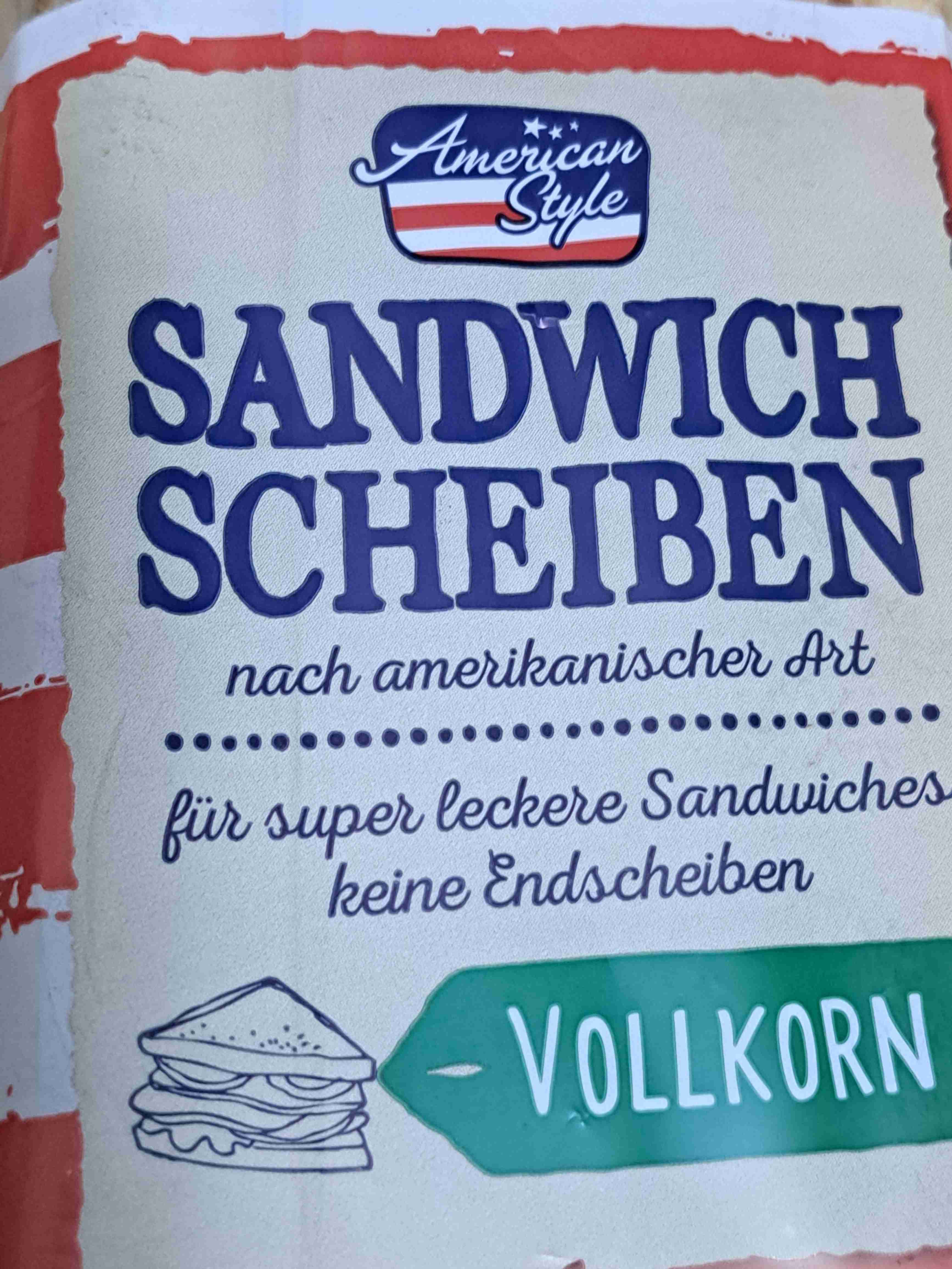 Sandwich Scheiben Vollkorn 