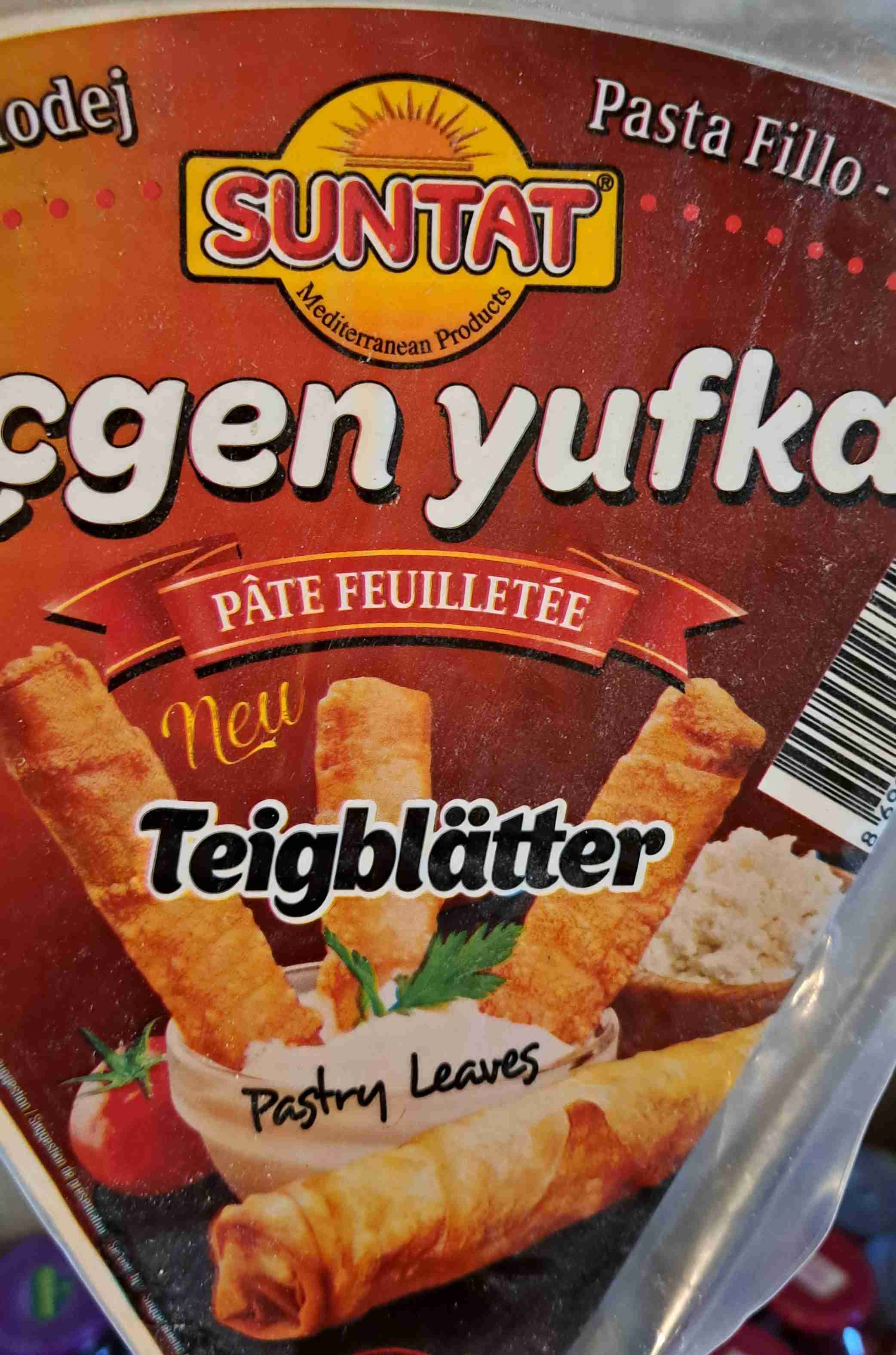 Filoteig Blätter