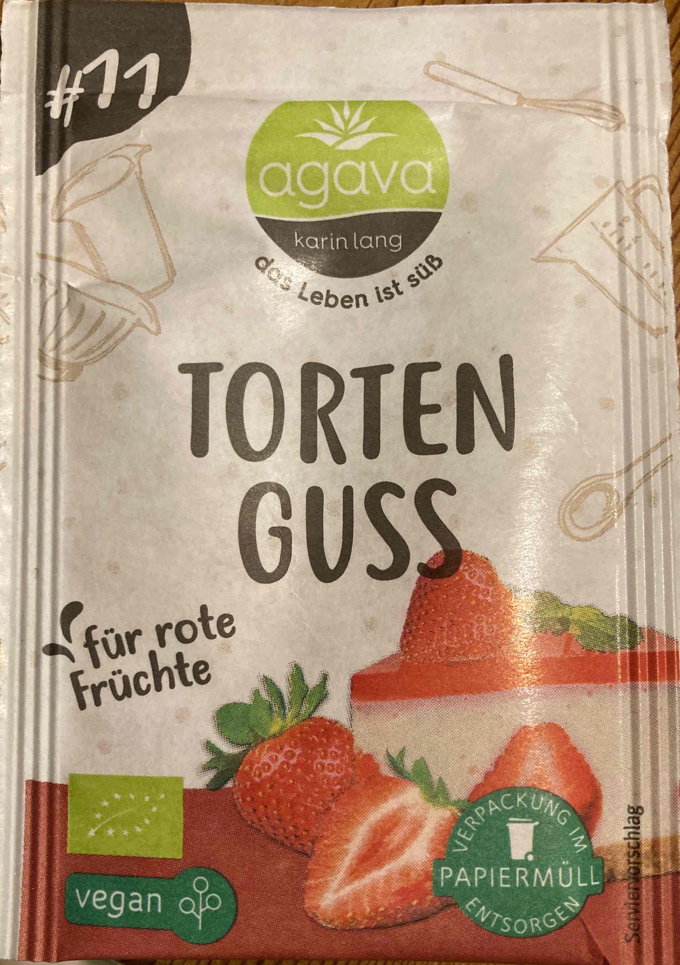 Tortenguss rot