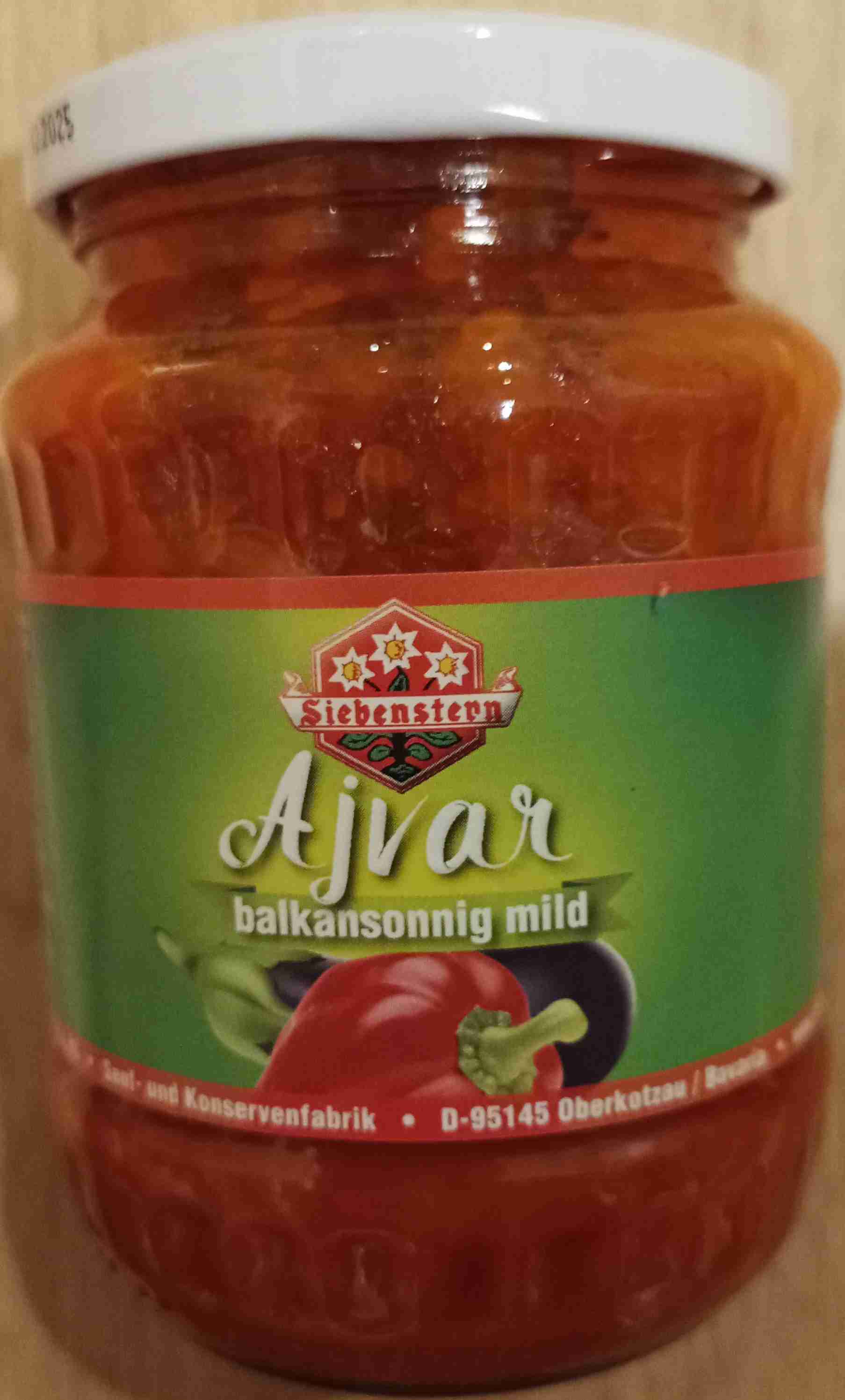 Ajvar balkansonnig mild