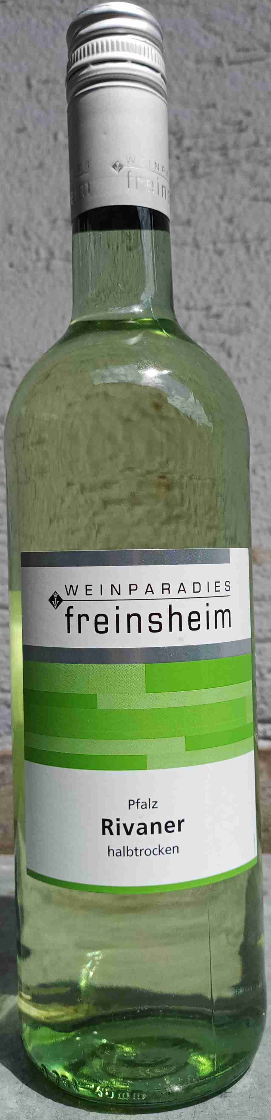 Rivaner, Weißwein halbtrocken