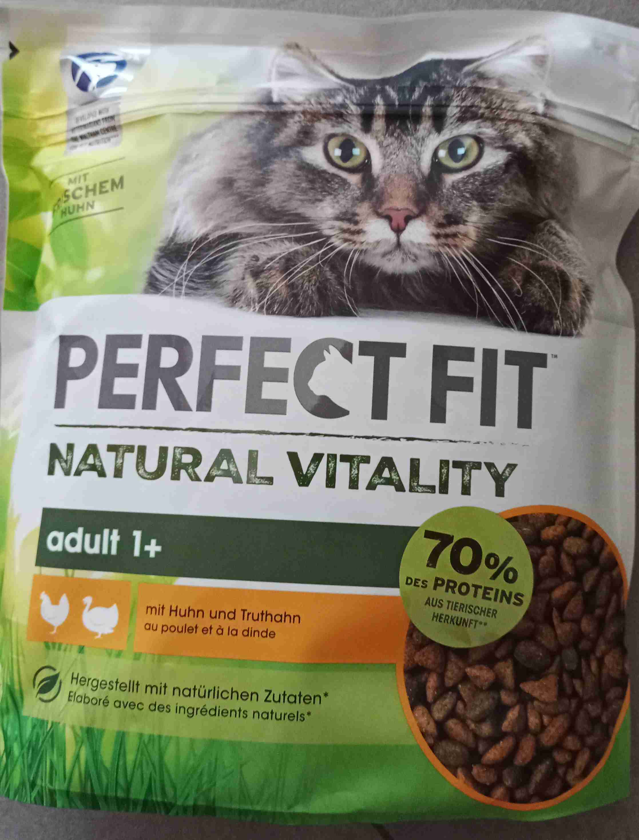 Natural vitality mit Huhn und Truthahn, Trockenfutter