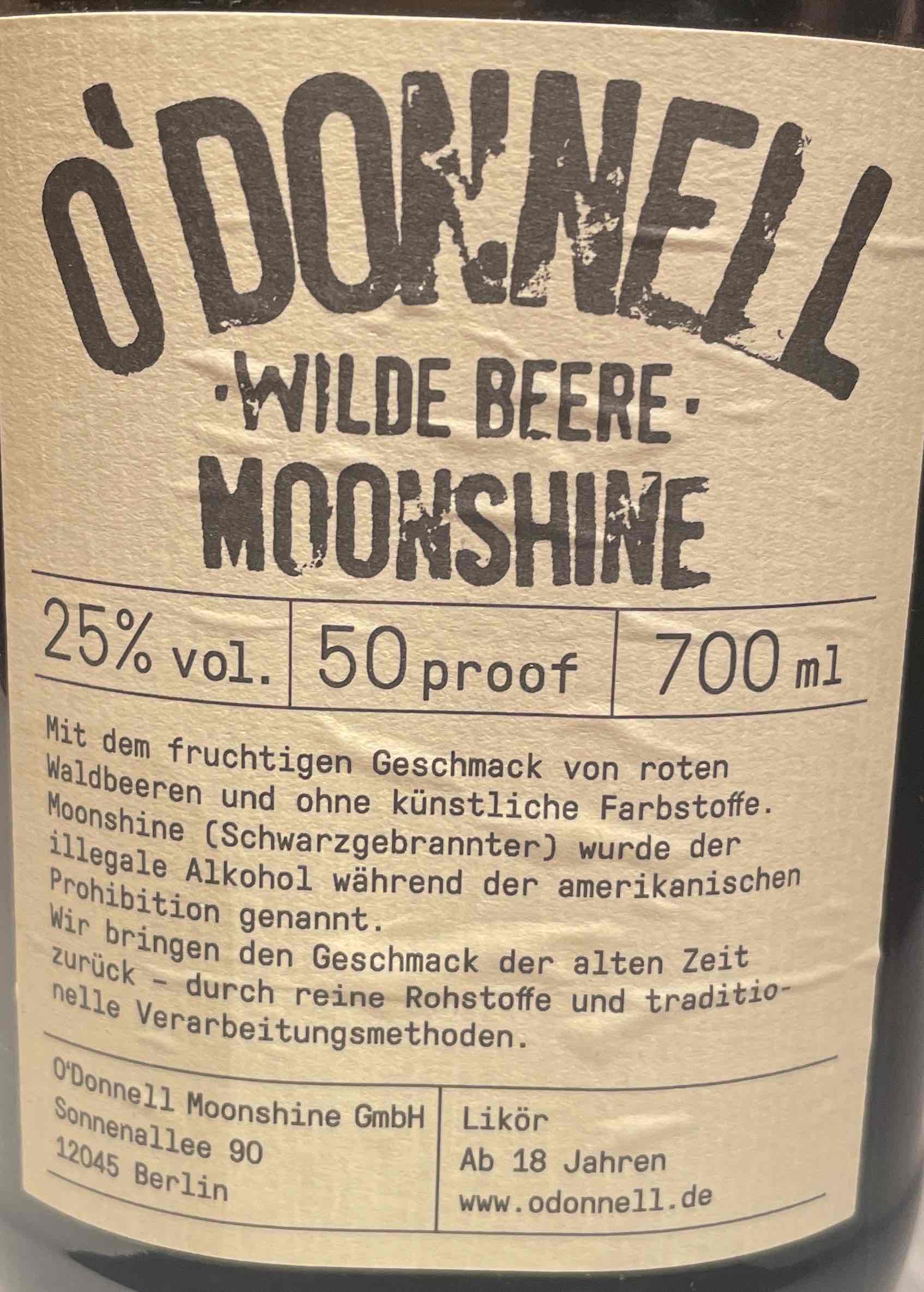 Moonshine Wilde Beere
