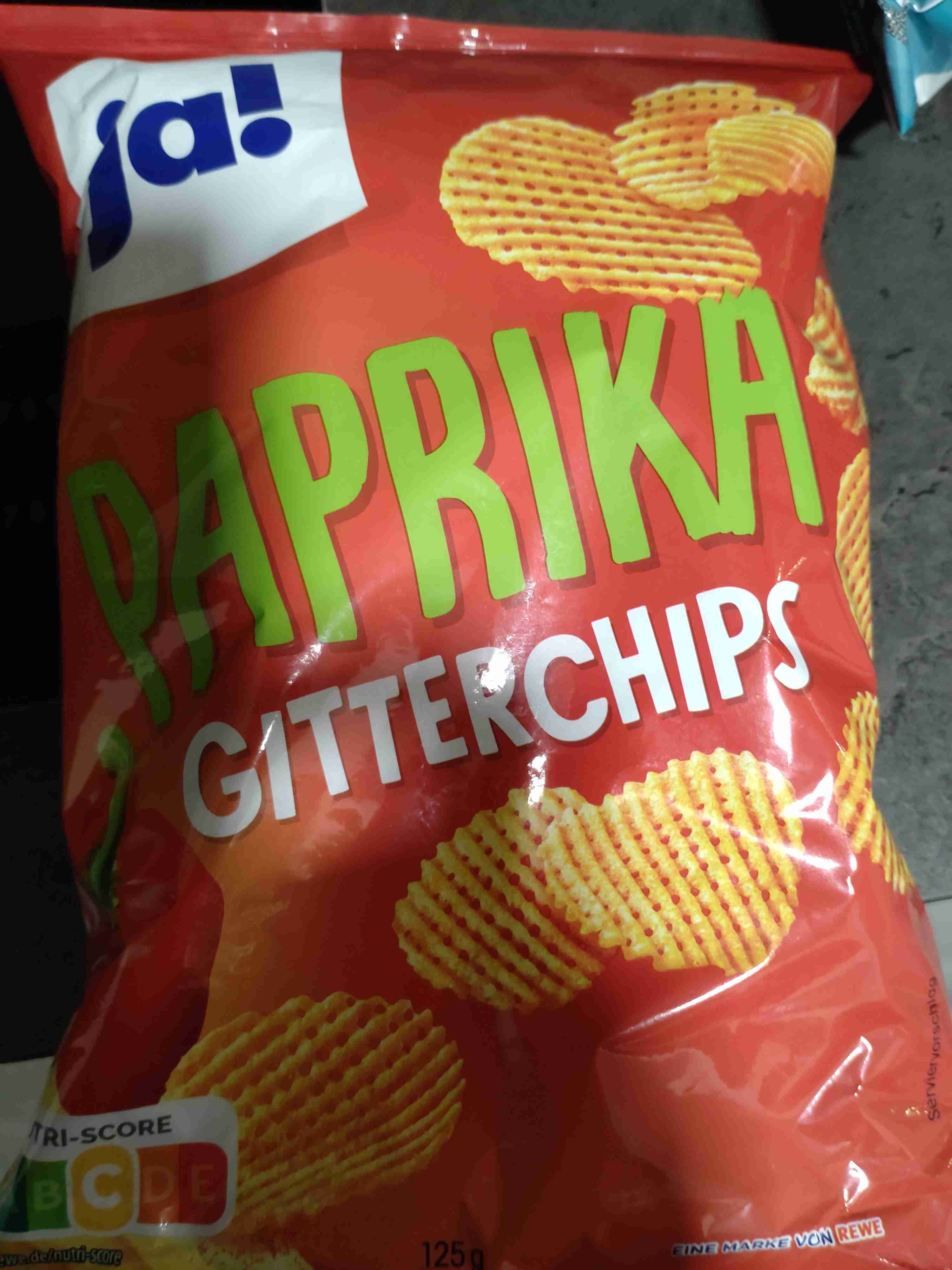 Paprika Gitterchips