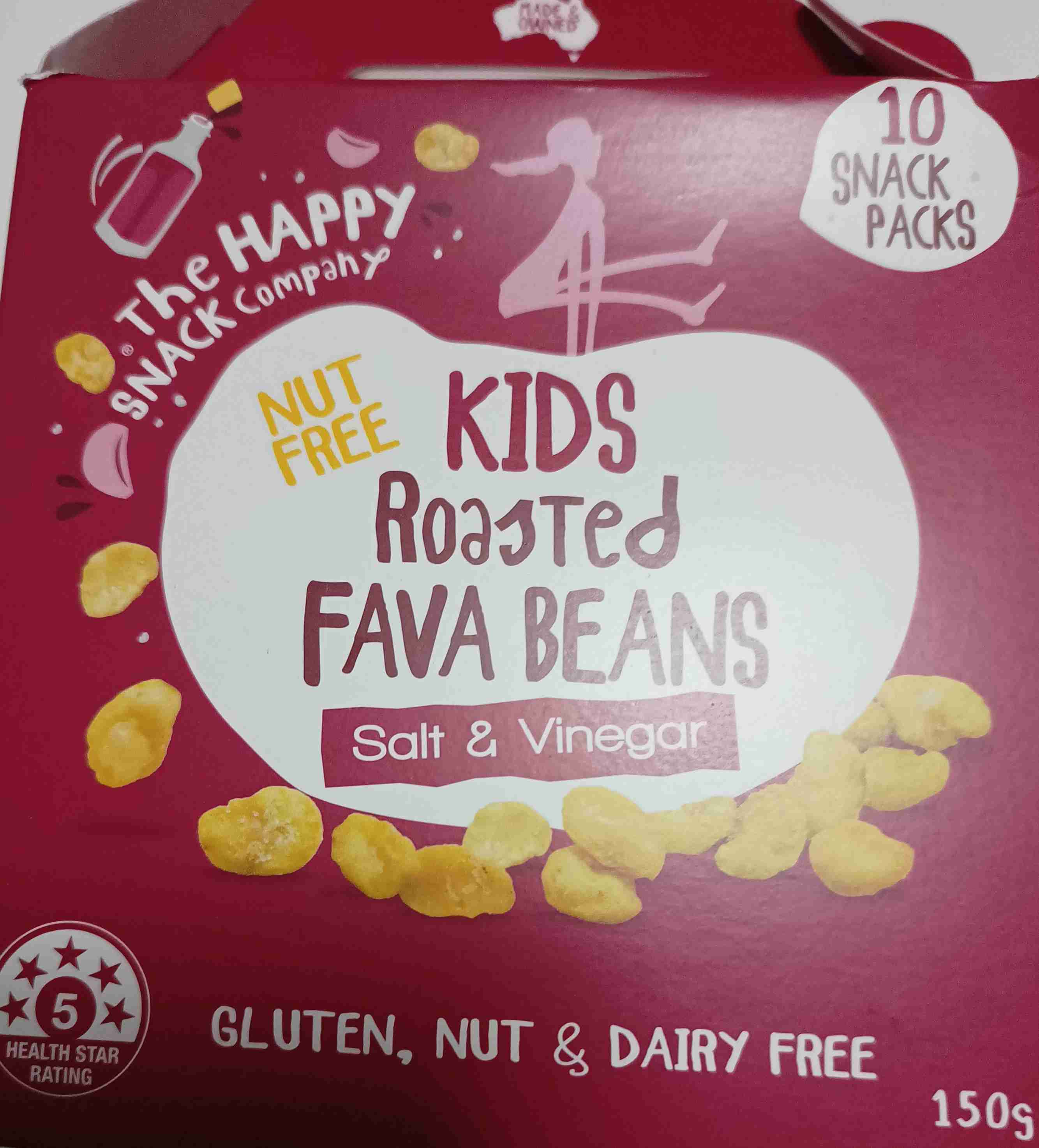 Kids Roasted Favs Beans Salt & Vinegar