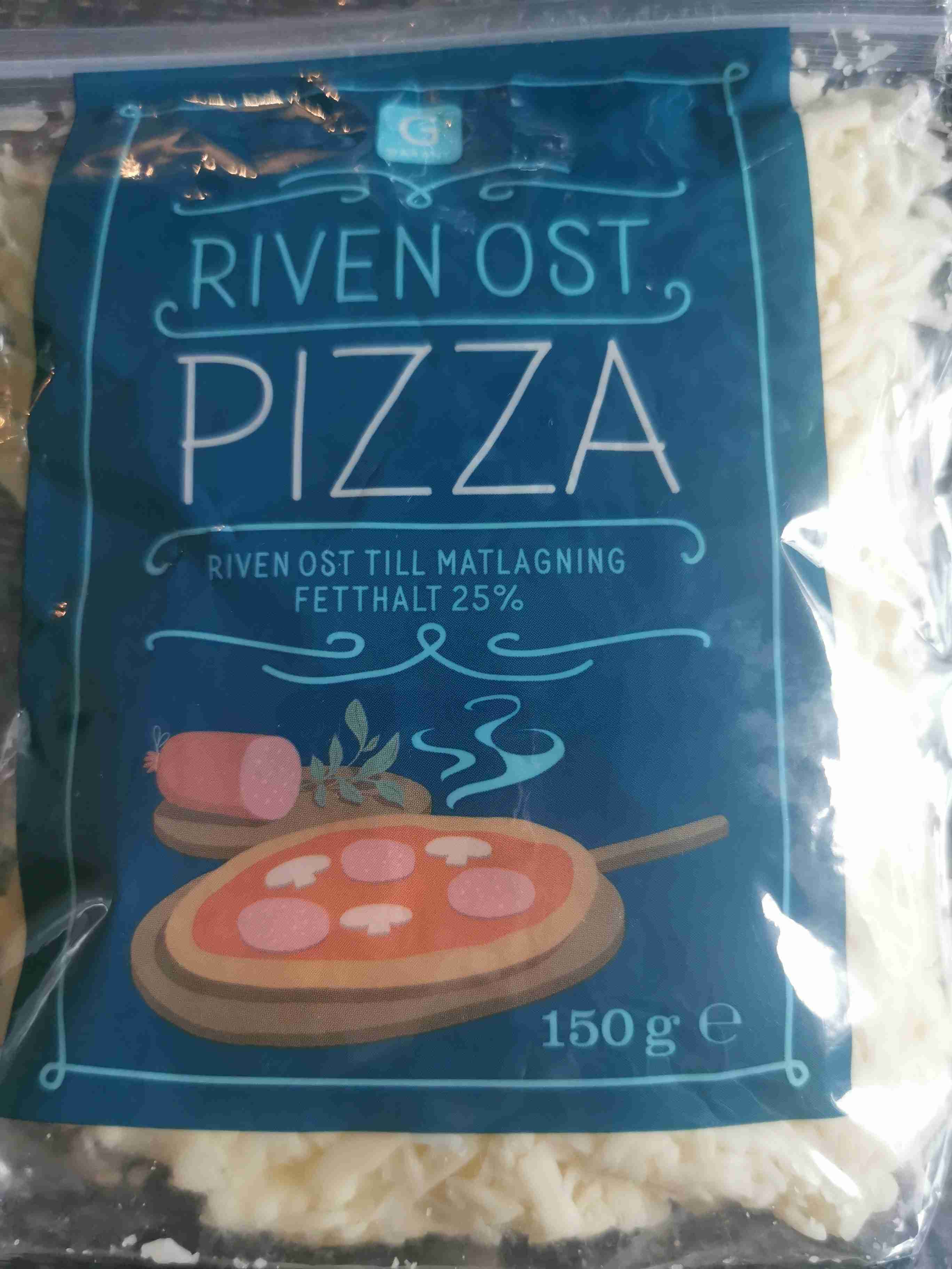 Riven ost - Pizza