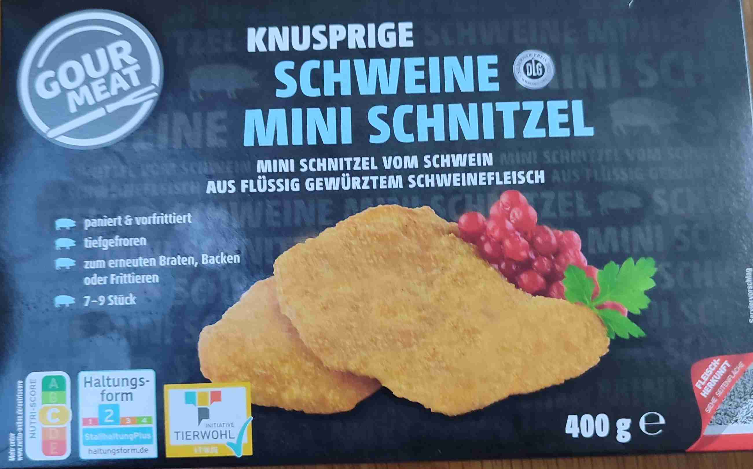 Knusprige Mini-Schweineschnitzel