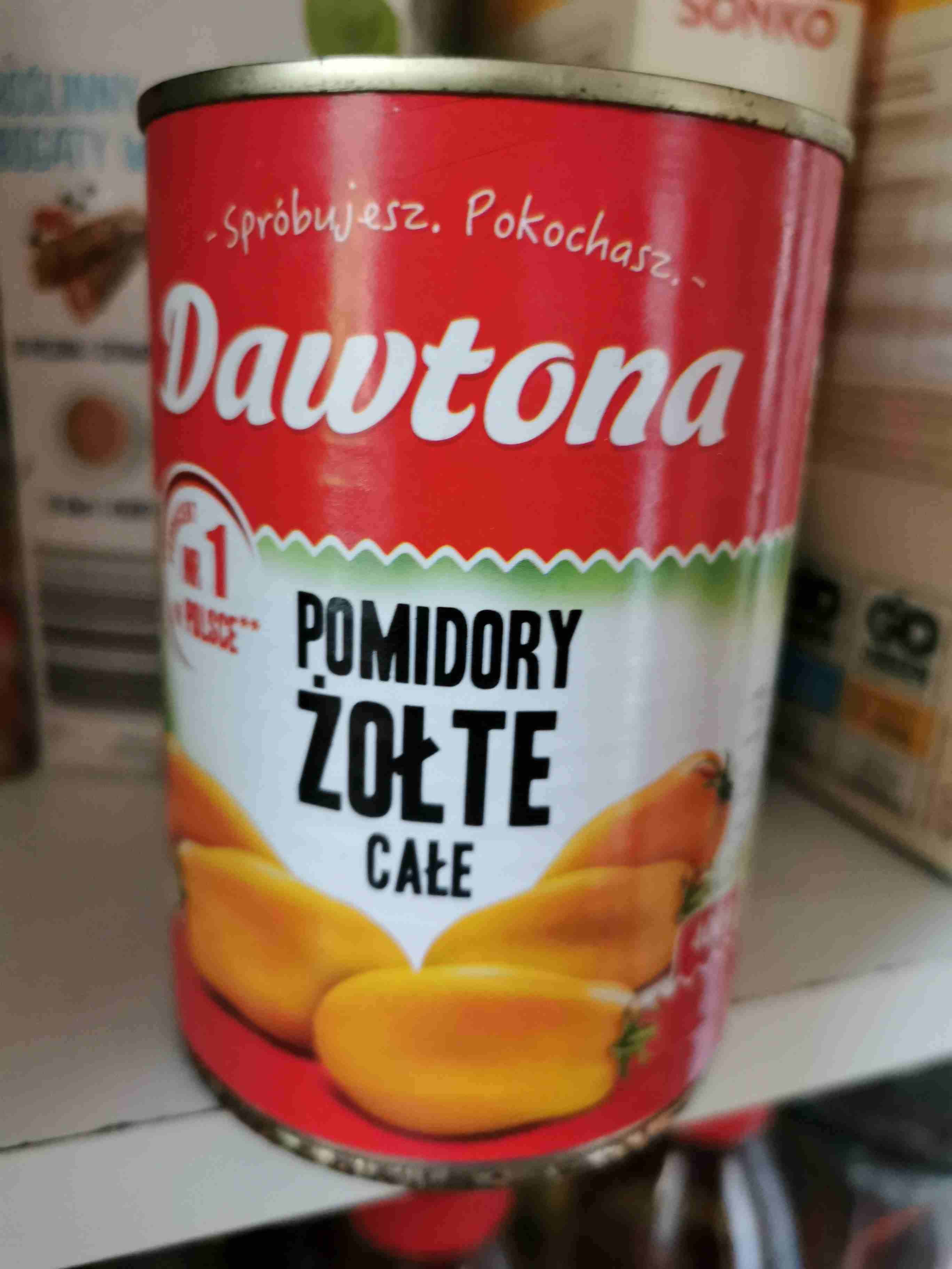 Pomidory żółte cale