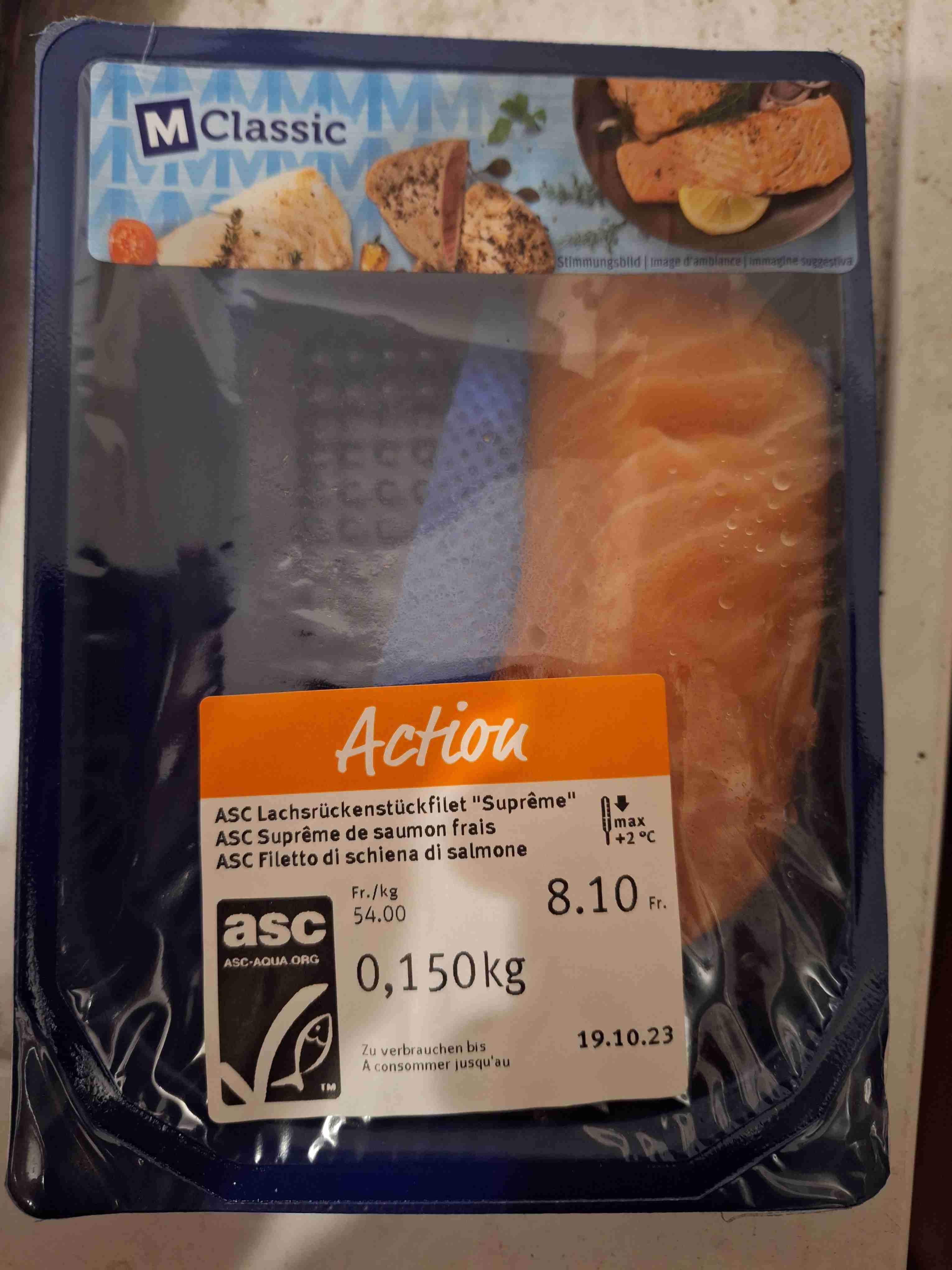 Lachsrückenstückfilet