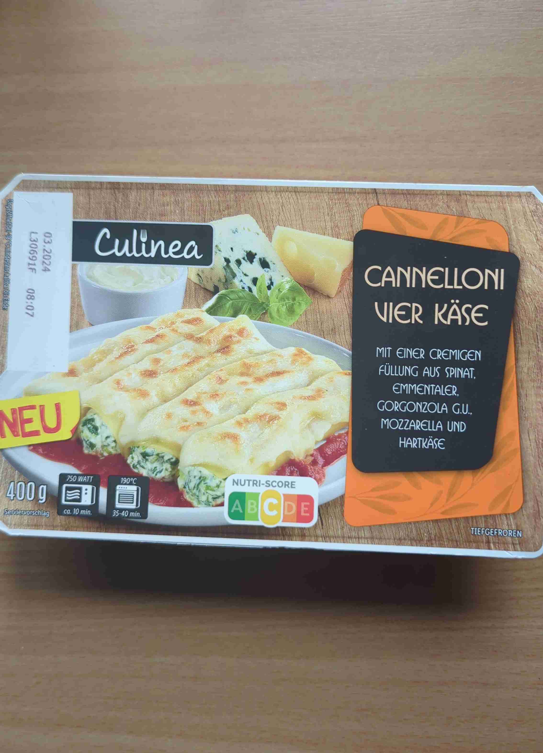 Cannelloni 4 Käse