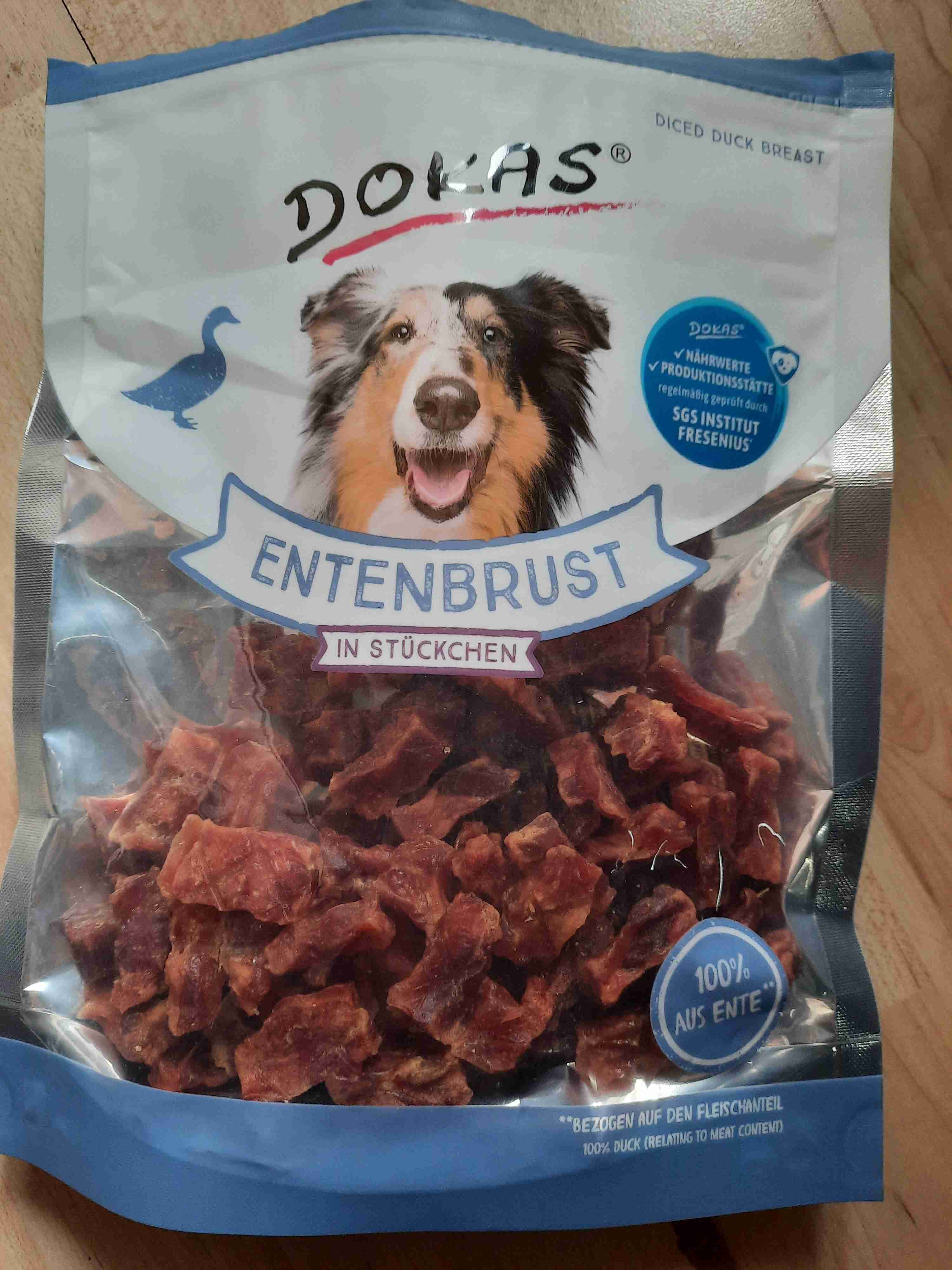 Entenbrust in Stückchen