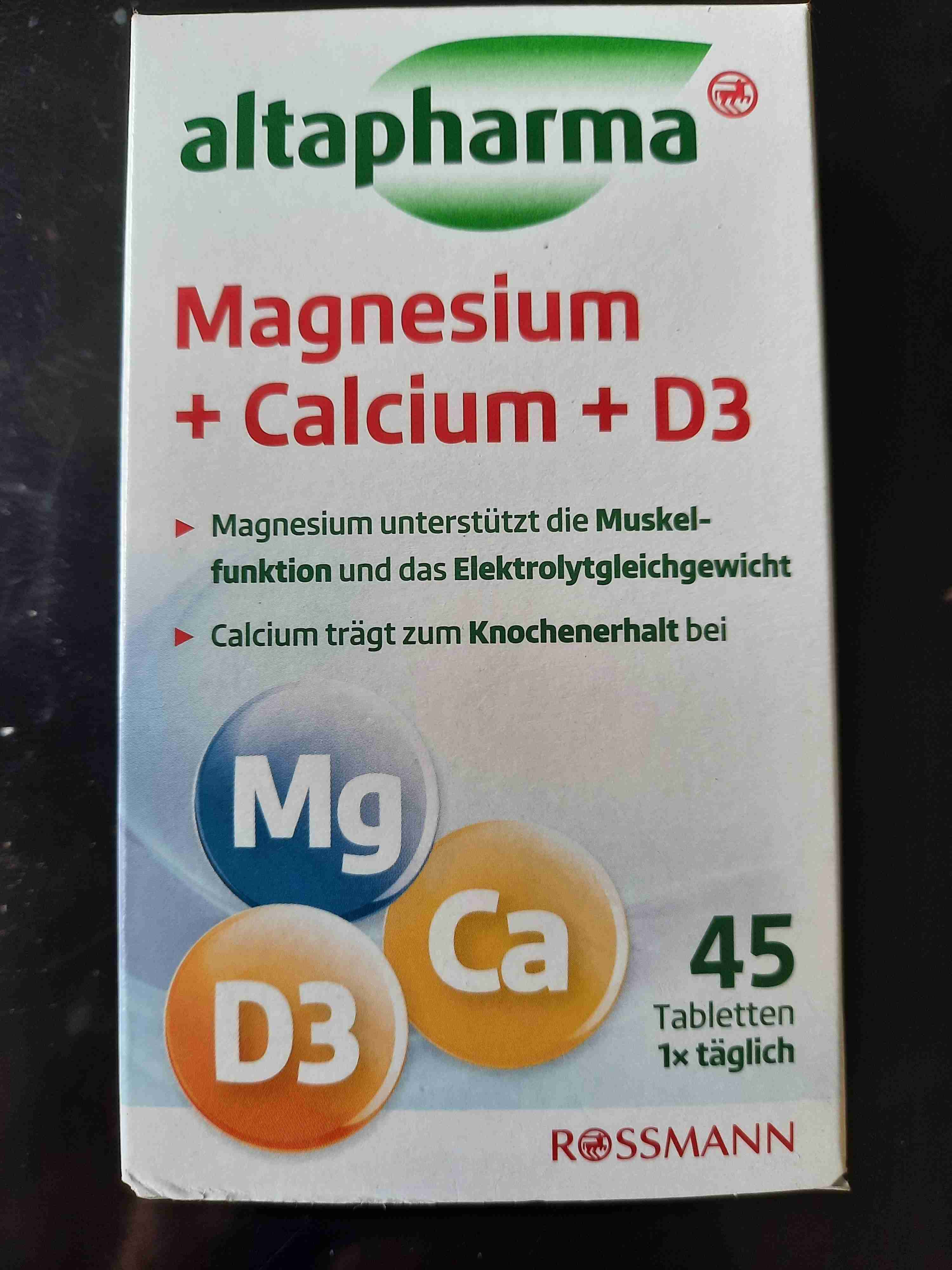Magnesium + Calcium + D3