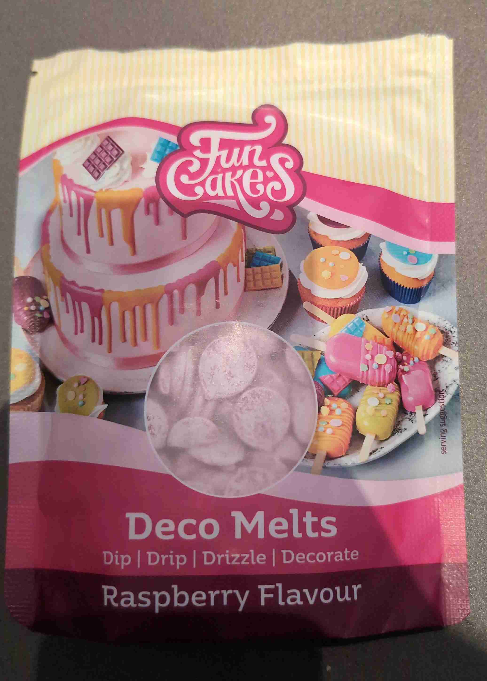 Deco Melts Raspberry Flavour