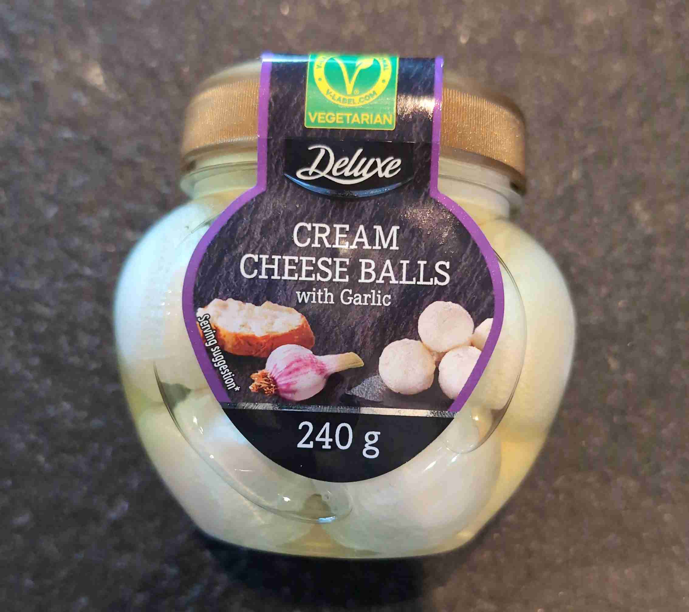 Cream Cheese Balls with Garlic