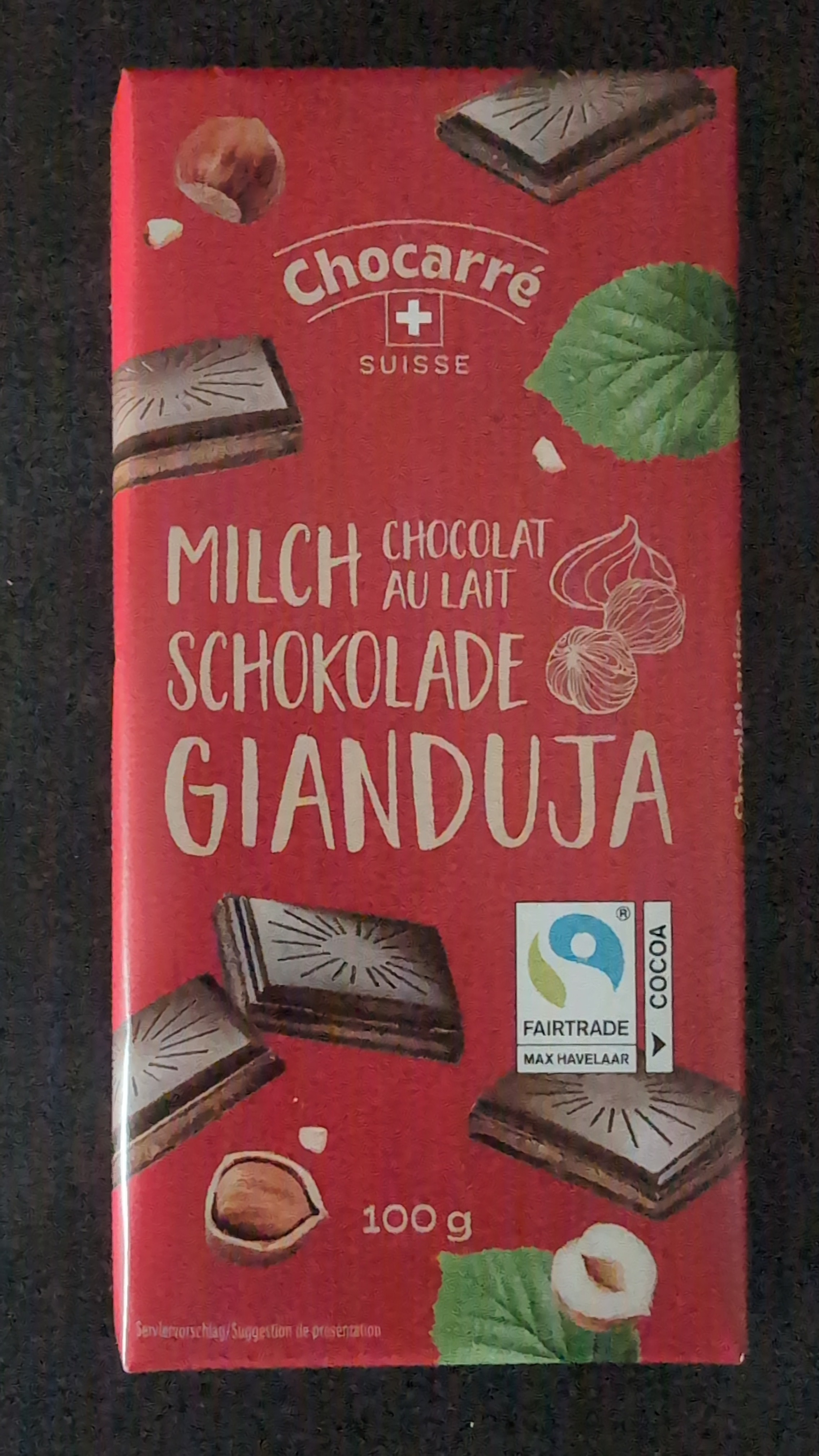 Milchschokolade Gianguja