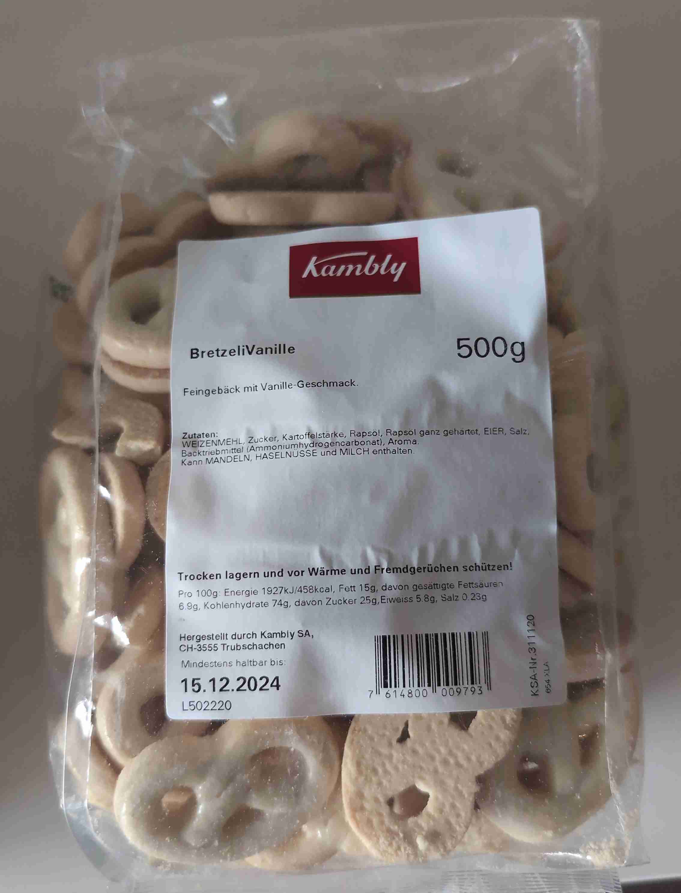 Bretzeli Vanille
