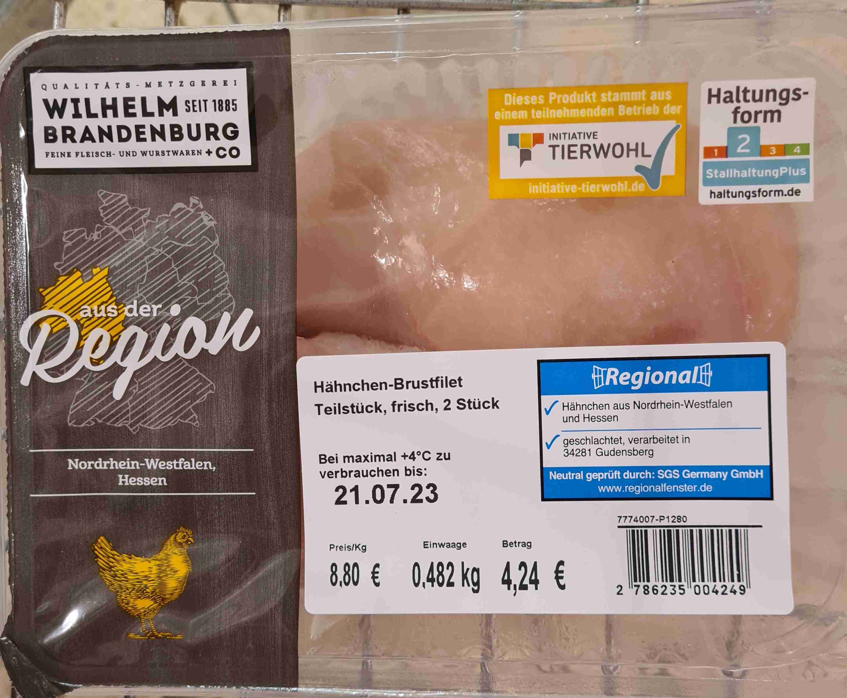 Hähnchenbrustfilet regional