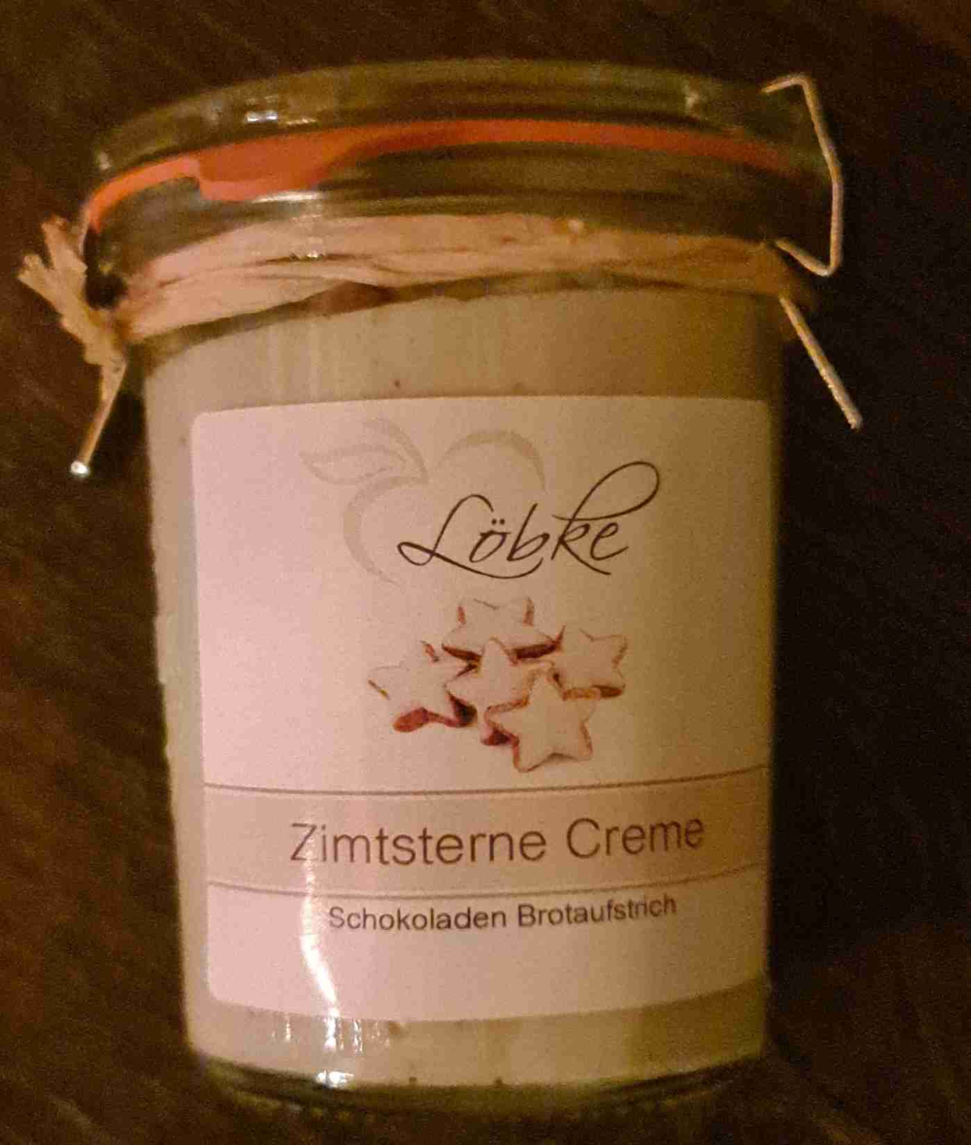 Schokoladen Brotaufstrich Zimtsterne Creme