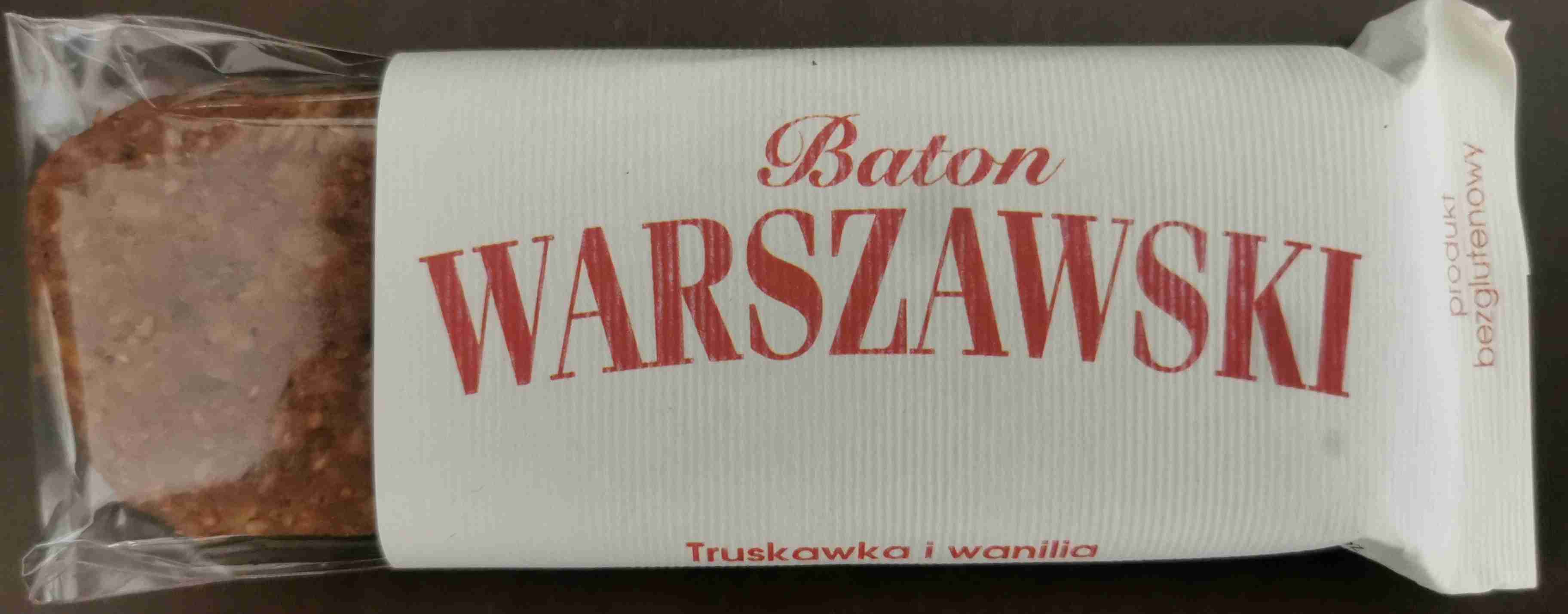 Baton Warszawski Truskawka i wanilia