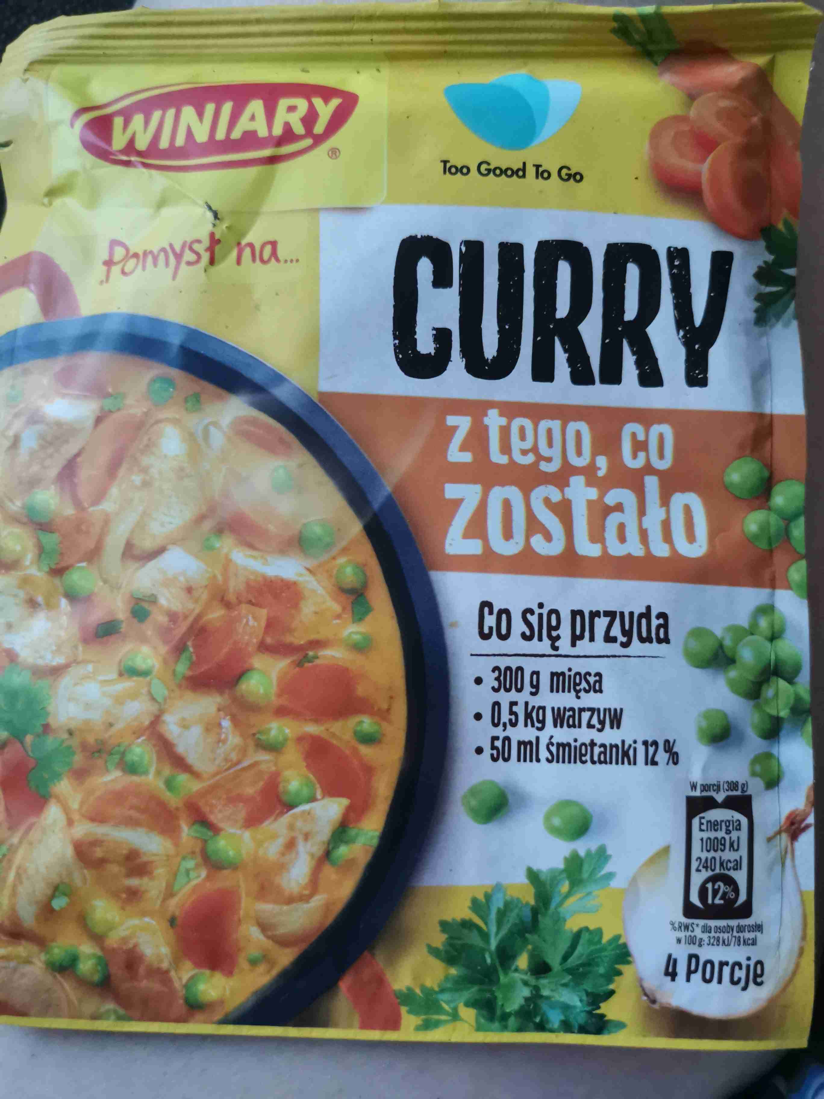 Curry z tego co zostało 