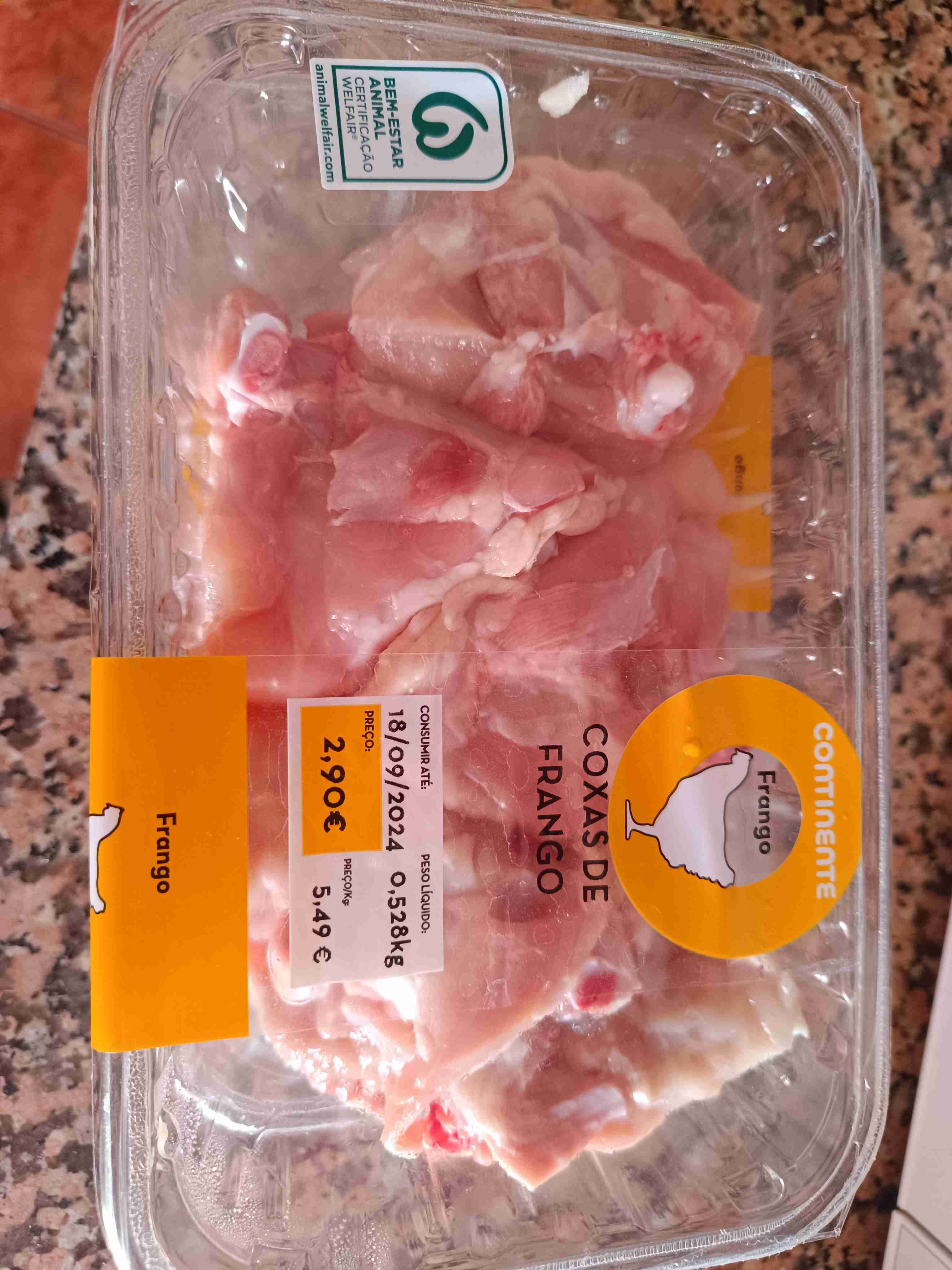 Coxas de frango 