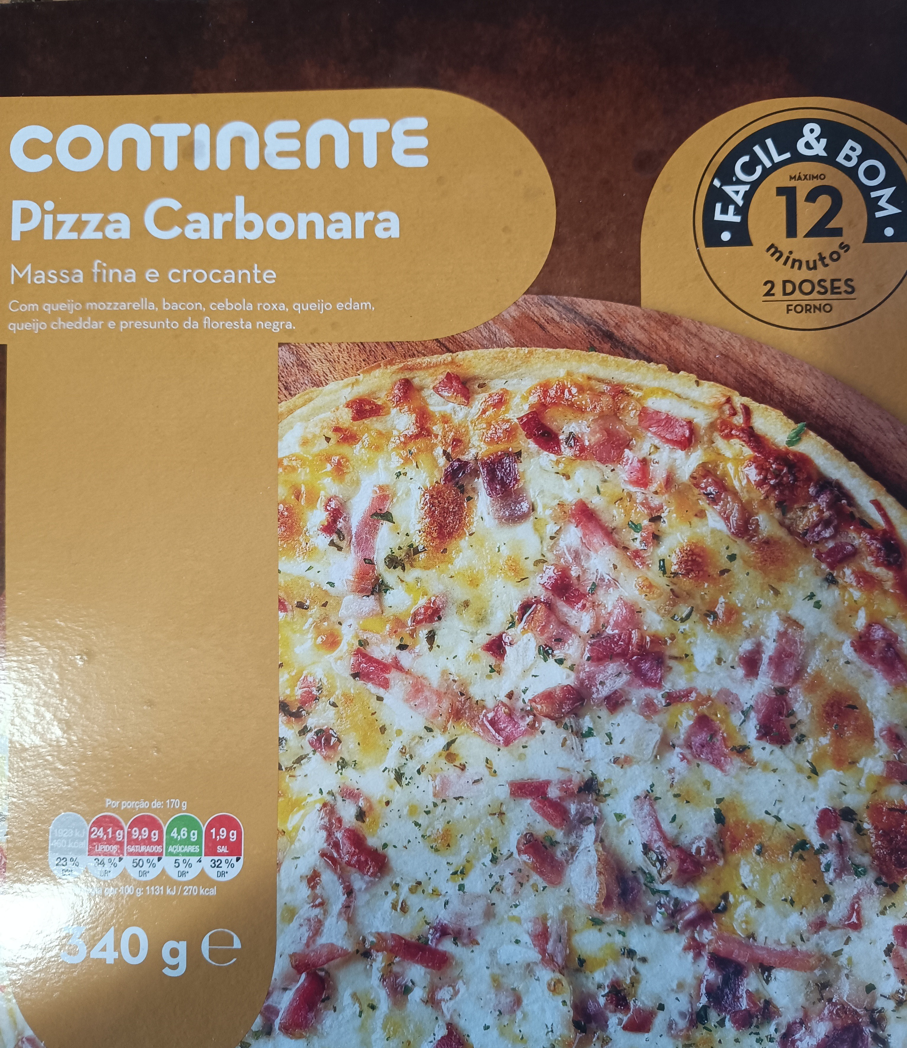 Pizza Carbonara