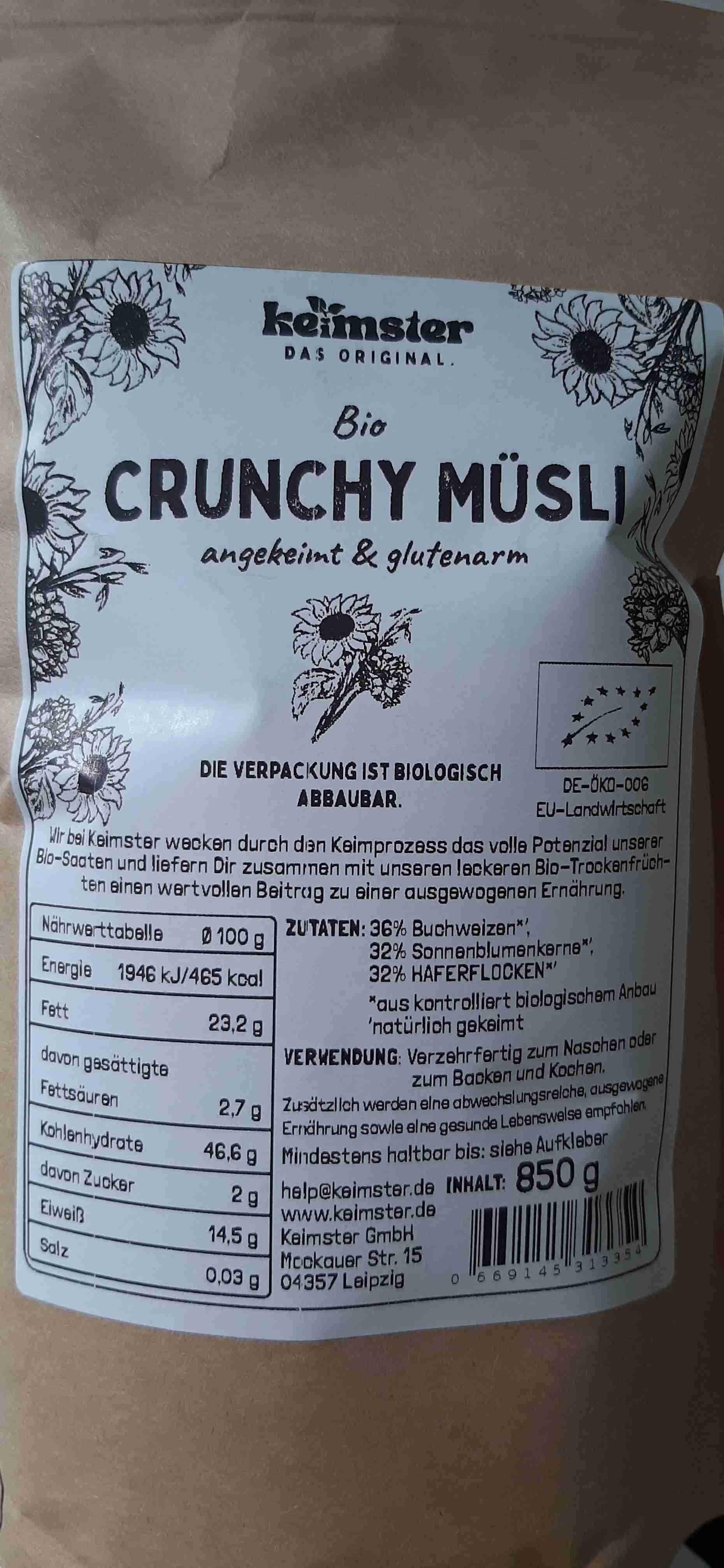 Crunchy Müsli